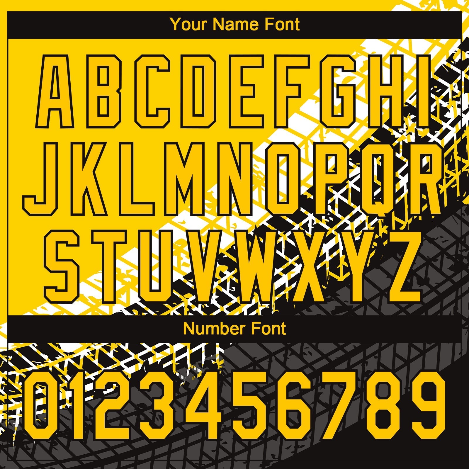 Custom Gold Gold-Black 3D Pattern Design Authentic Baseball Jersey baseball jersey product view 5