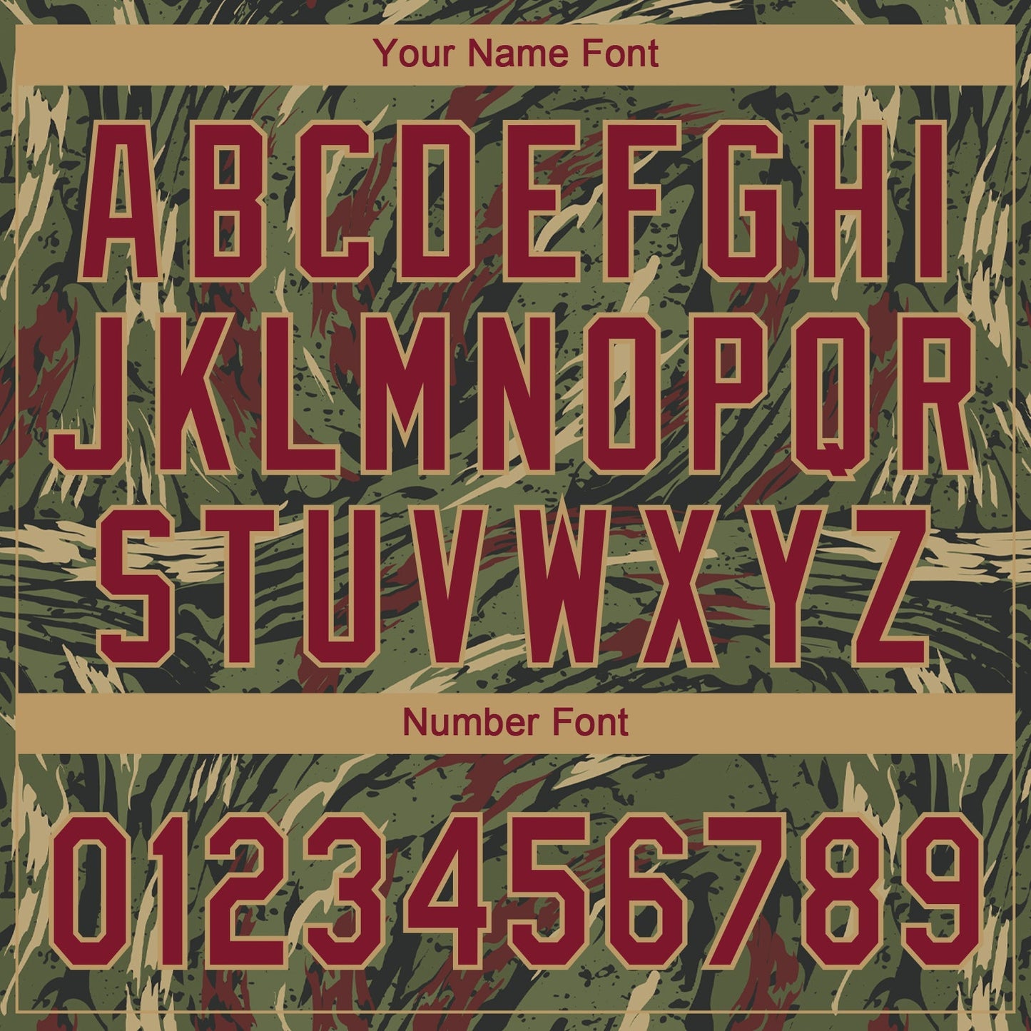 Custom Olive Crimson-Old Gold 3D Pattern Design Authentic Salute To Service Baseball Jersey baseball jersey product view 5
