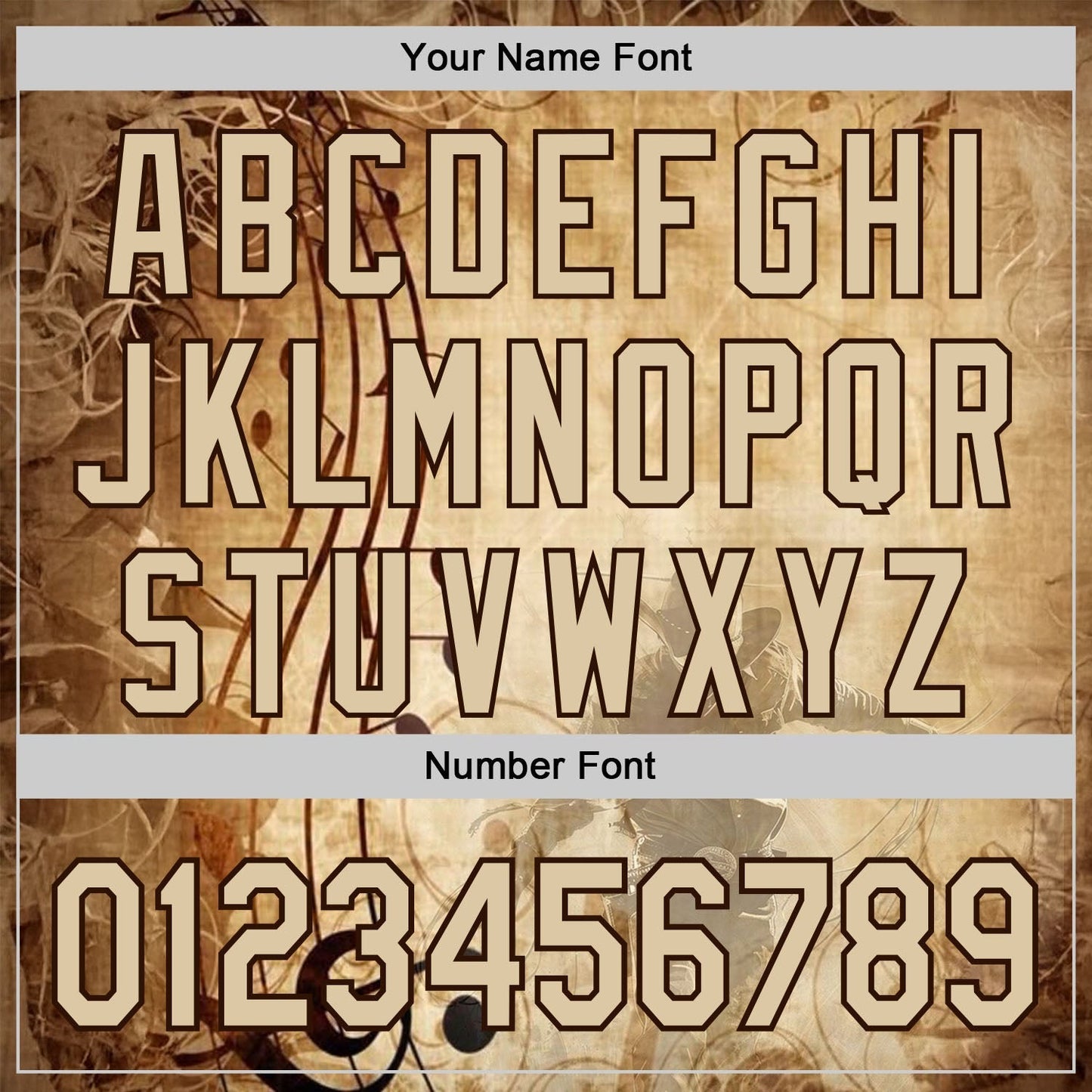 Custom City Cream Brown Texas Grunge Cowboy Country Music City Edition Authentic Baseball Jersey baseball jersey product view 5