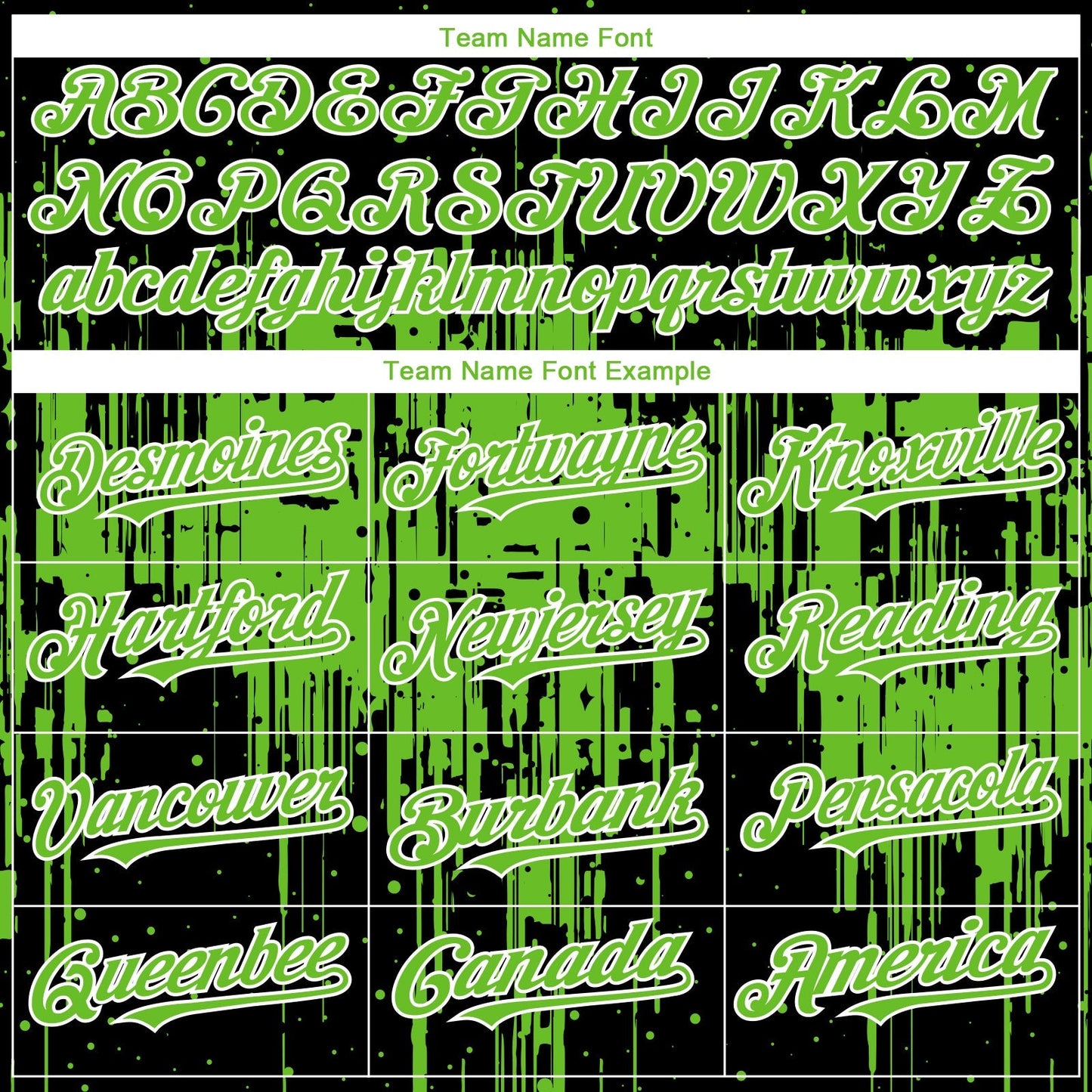 Custom Black Aurora Green-White Dripping Splatter Paint Authentic Baseball Jersey baseball jersey product view 4