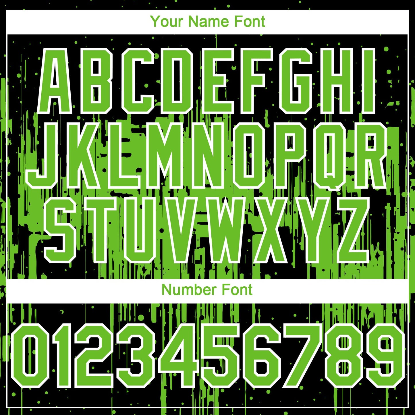 Custom Black Aurora Green-White Dripping Splatter Paint Authentic Baseball Jersey baseball jersey product view 5