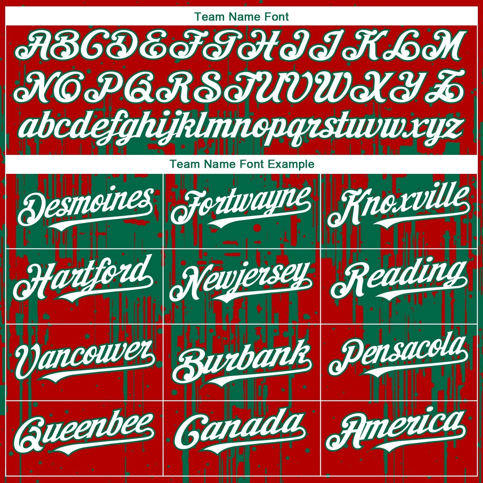Custom Red White-Kelly Green Dripping Splatter Paint Authentic Baseball Jersey baseball jersey product view 4