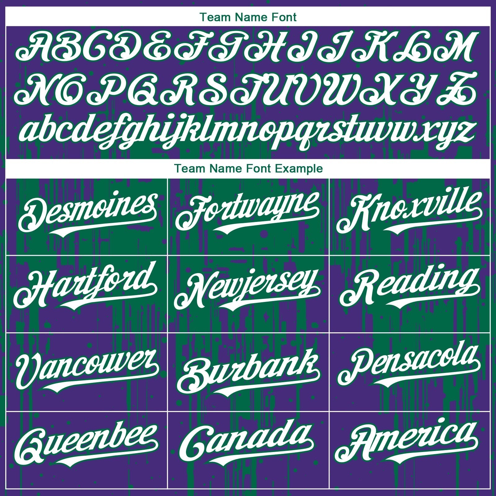 Custom Purple White-Kelly Green Dripping Splatter Paint Authentic Baseball Jersey baseball jersey product view 4