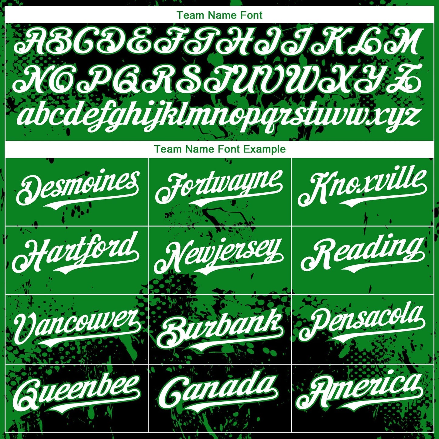 Custom Black White-Grass Green Abstract Splatter Grunge Paint Authentic Baseball Jersey baseball jersey product view 4