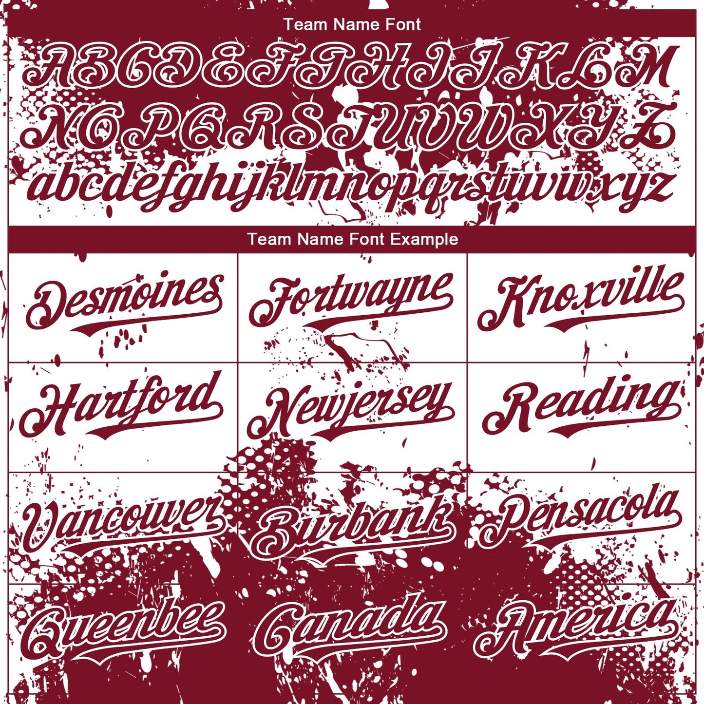 Custom Crimson White Abstract Splatter Grunge Paint Authentic Baseball Jersey baseball jersey product view 4