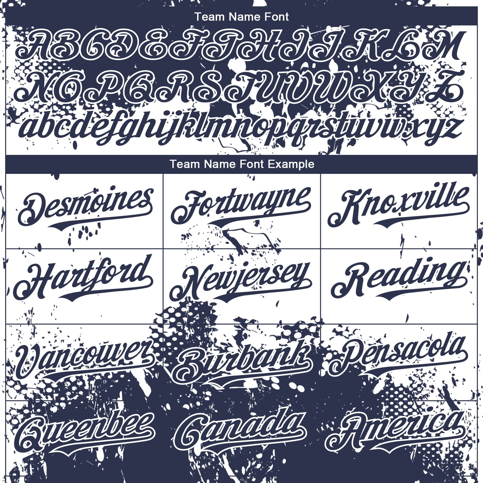 Custom Navy White Abstract Splatter Grunge Paint Authentic Baseball Jersey baseball jersey product view 4