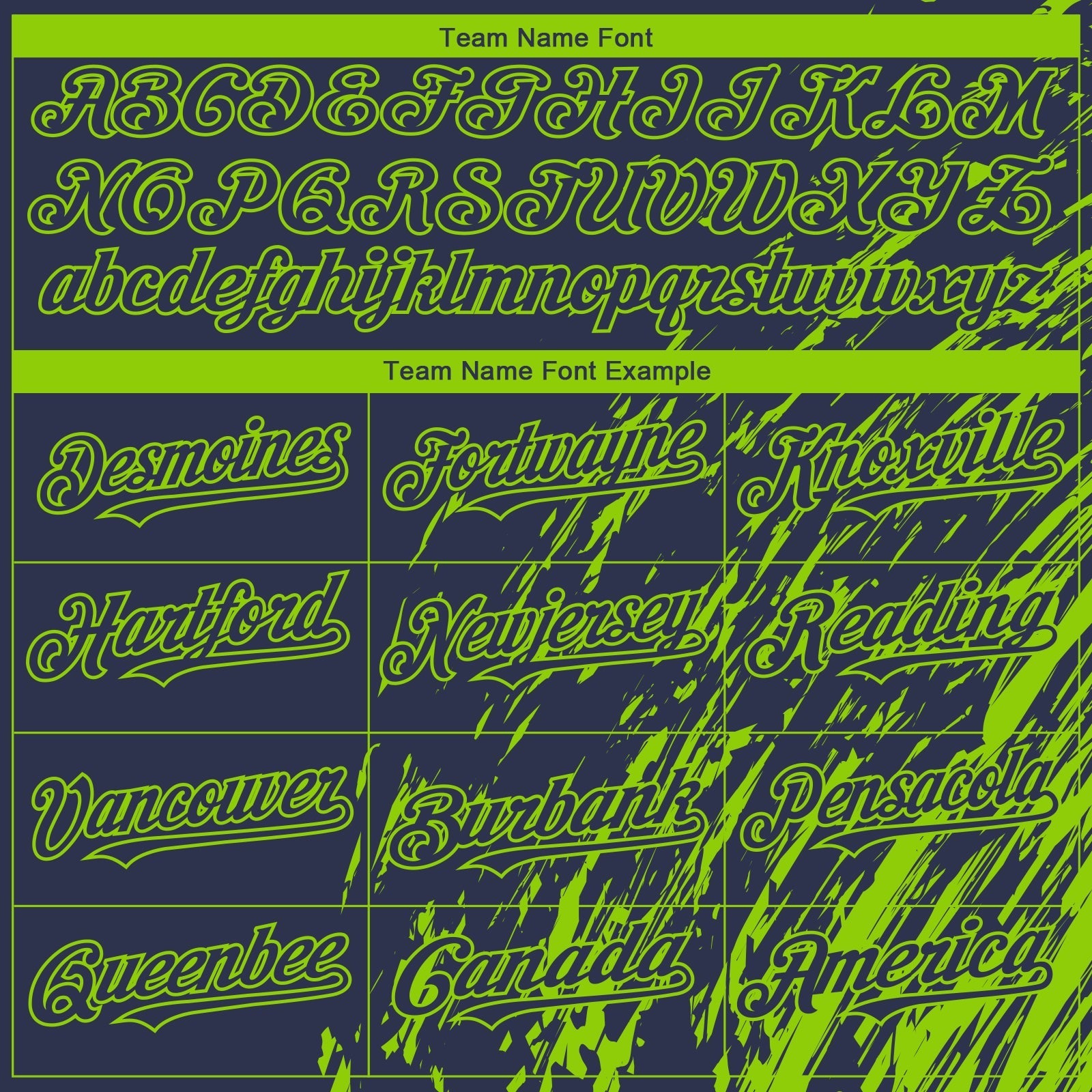 Custom Navy Neon Green Paint Stroke Grunge Streak Authentic Baseball Jersey baseball jersey product view 4