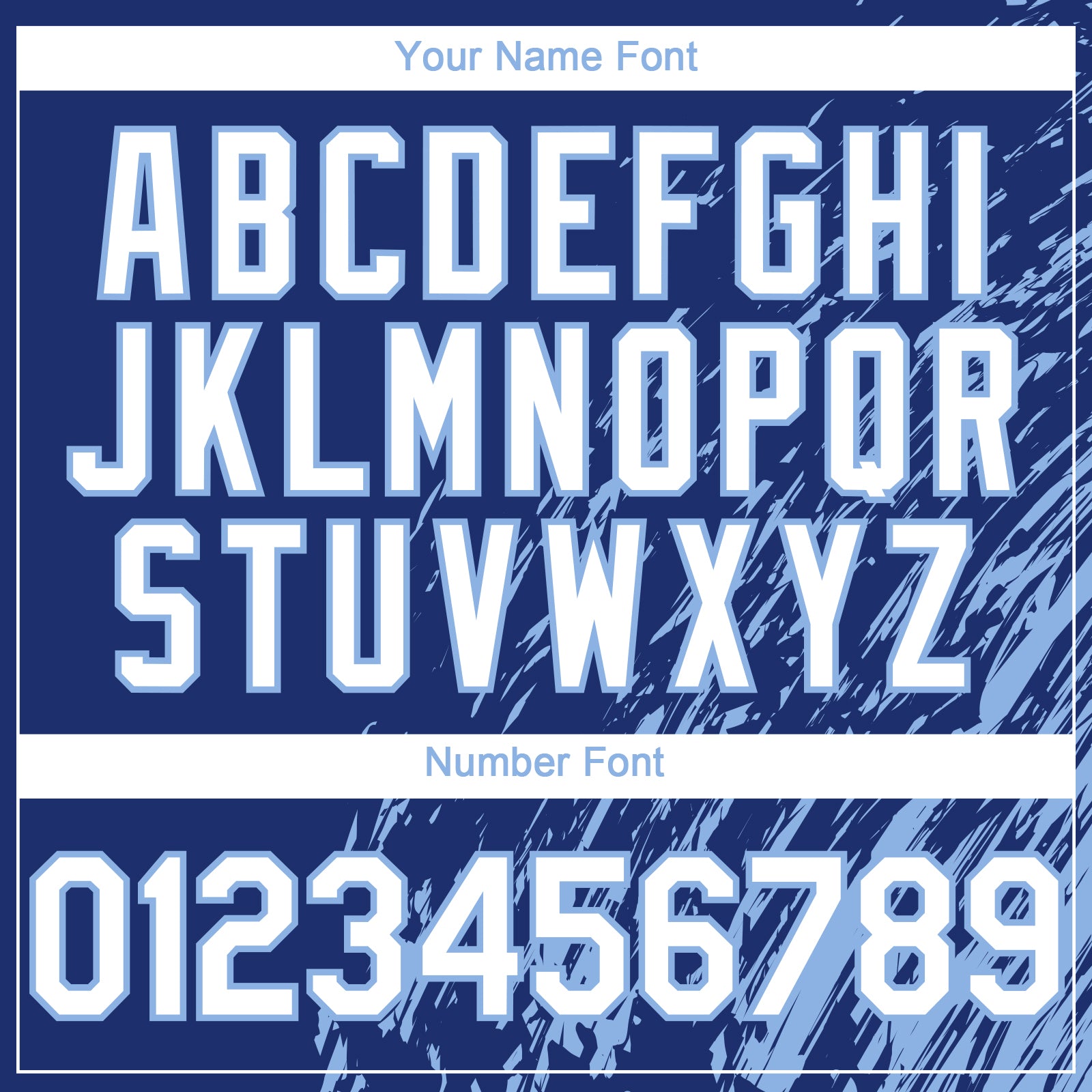 Custom Royal White-Light Blue Paint Stroke Grunge Streak Authentic Baseball Jersey baseball jersey product view 5