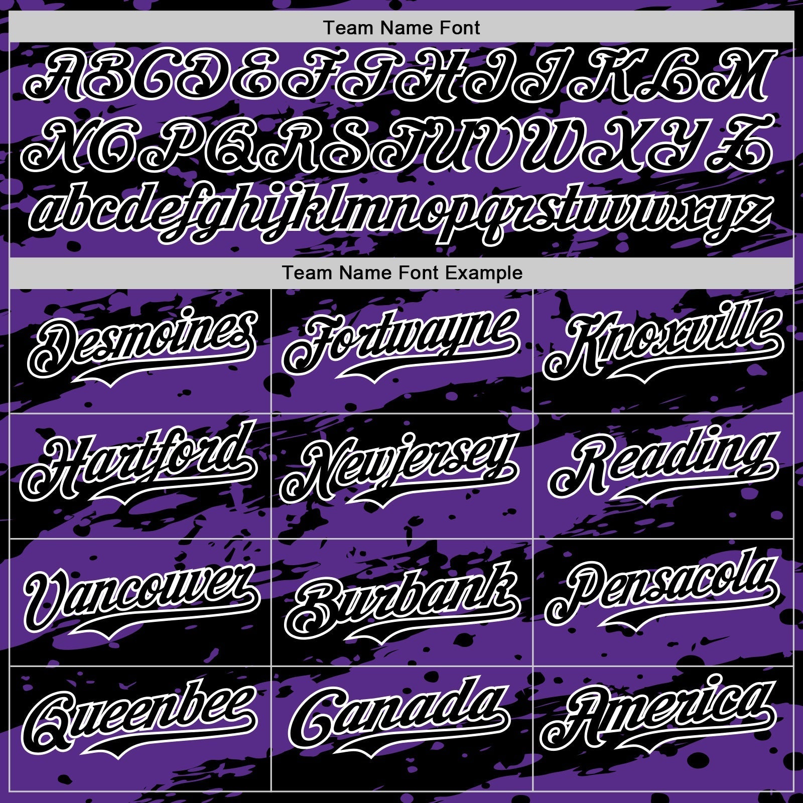 Custom Purple Black-White Paint Splash Stripe Authentic Baseball Jersey baseball jersey product view 4