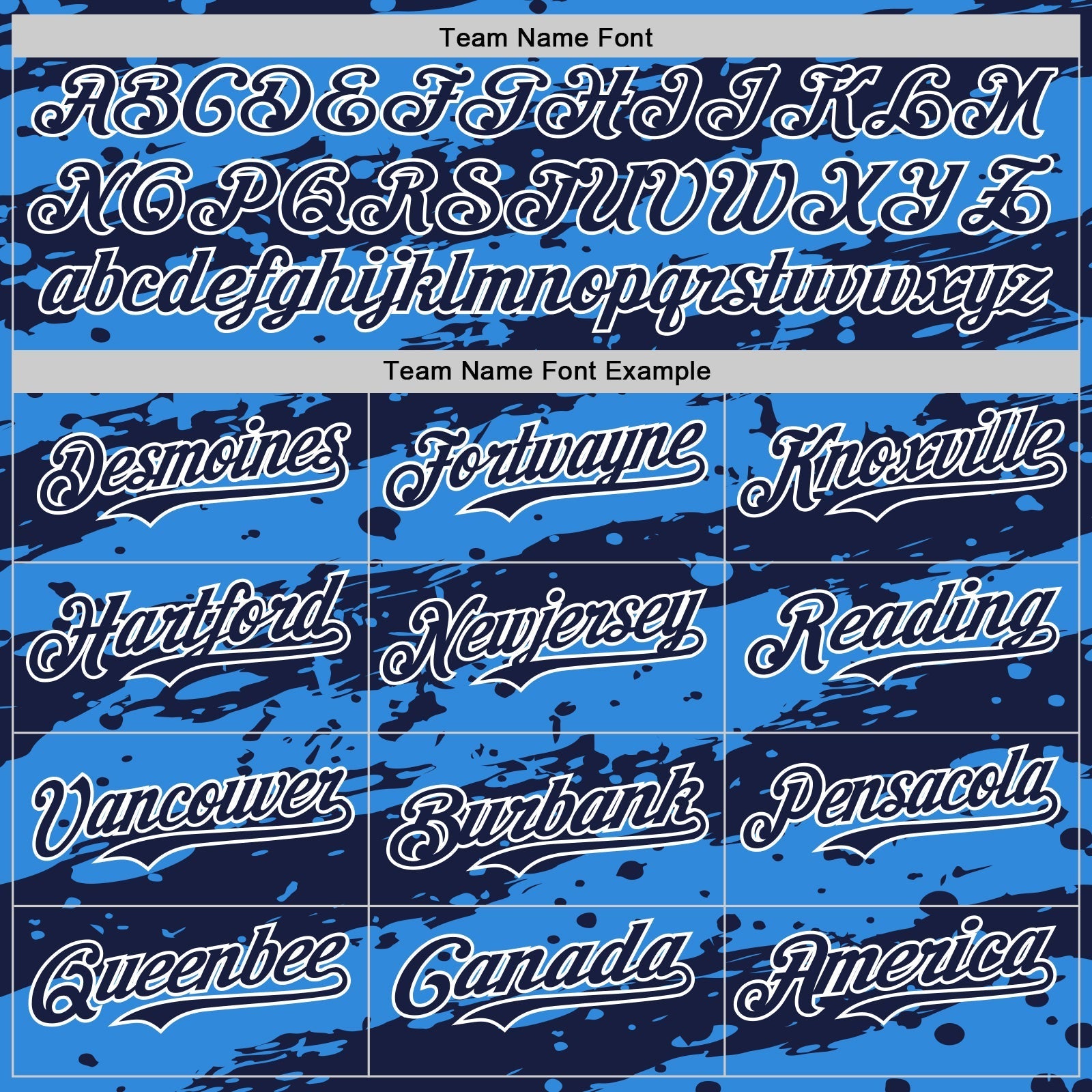 Custom Electric Blue Navy-White Paint Splash Stripe Authentic Baseball Jersey baseball jersey product view 4
