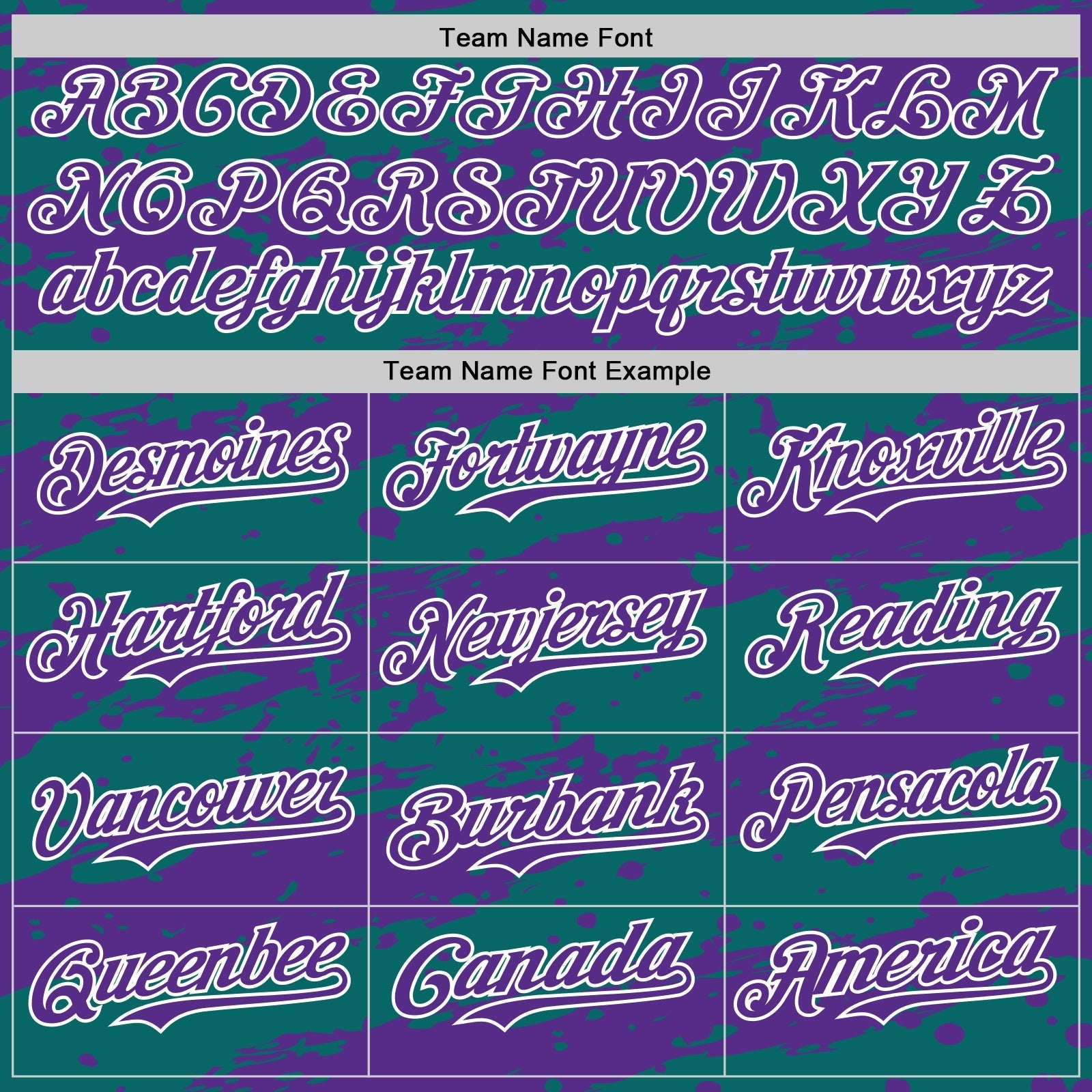 Custom Teal Purple-White Paint Splash Stripe Authentic Baseball Jersey baseball jersey product view 4