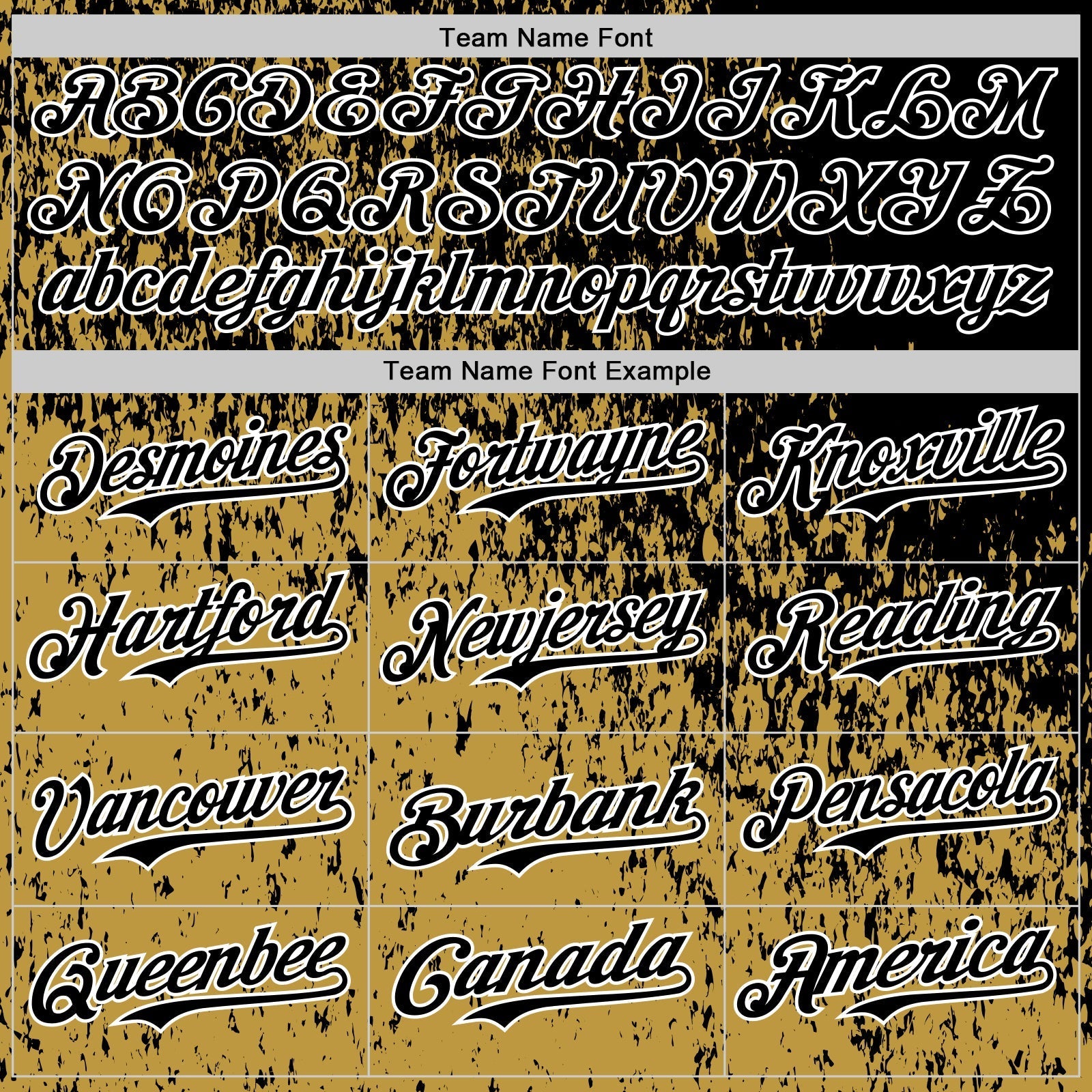 Custom Black Old Gold-White Abstract Fragment Splatter Authentic Baseball Jersey baseball jersey product view 4