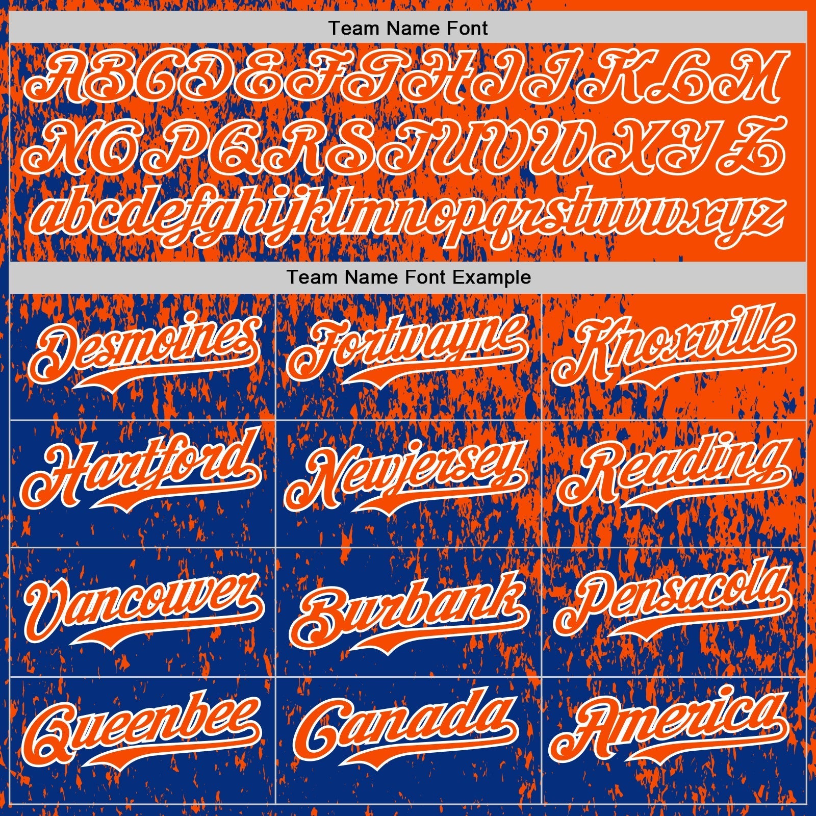 Custom Orange Royal-White Abstract Fragment Splatter Authentic Baseball Jersey baseball jersey product view 4