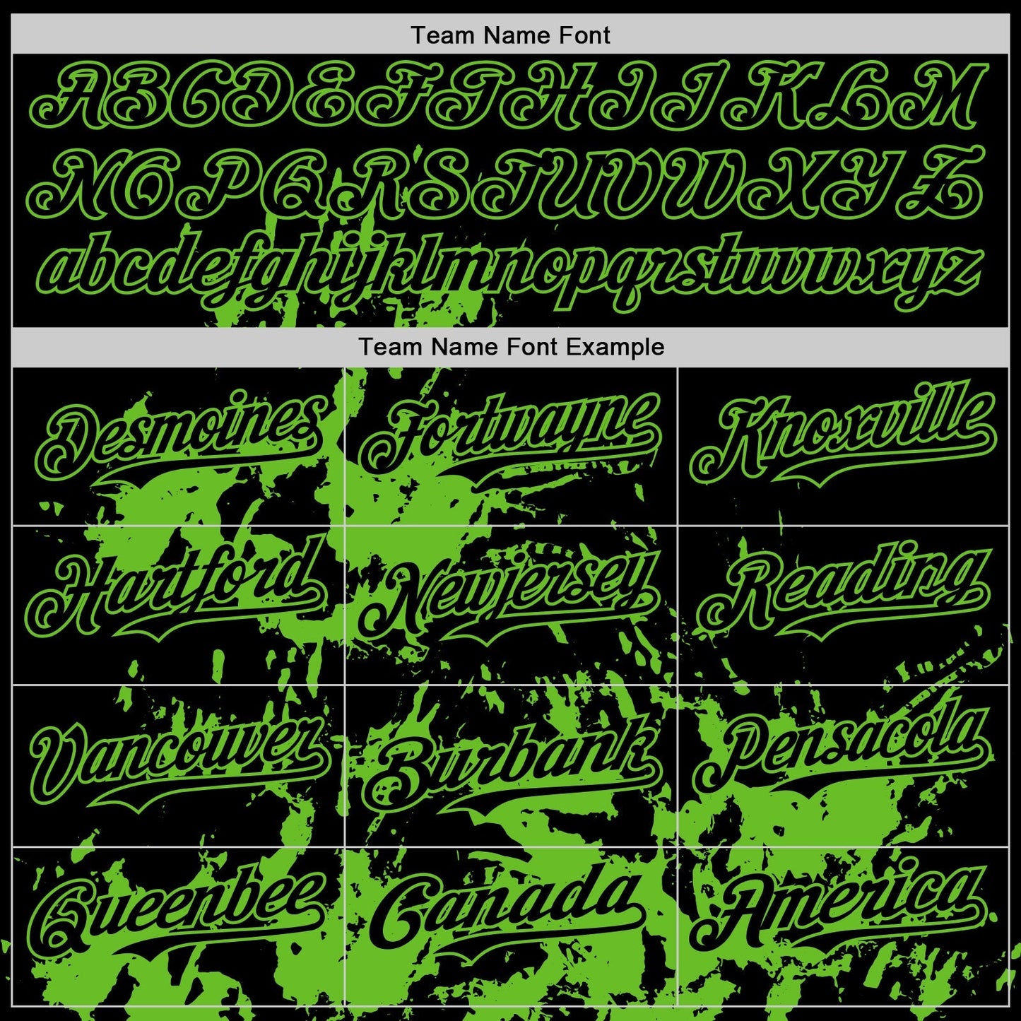 Custom Black Grass Green Splatter Authentic Baseball Jersey baseball jersey product view 4