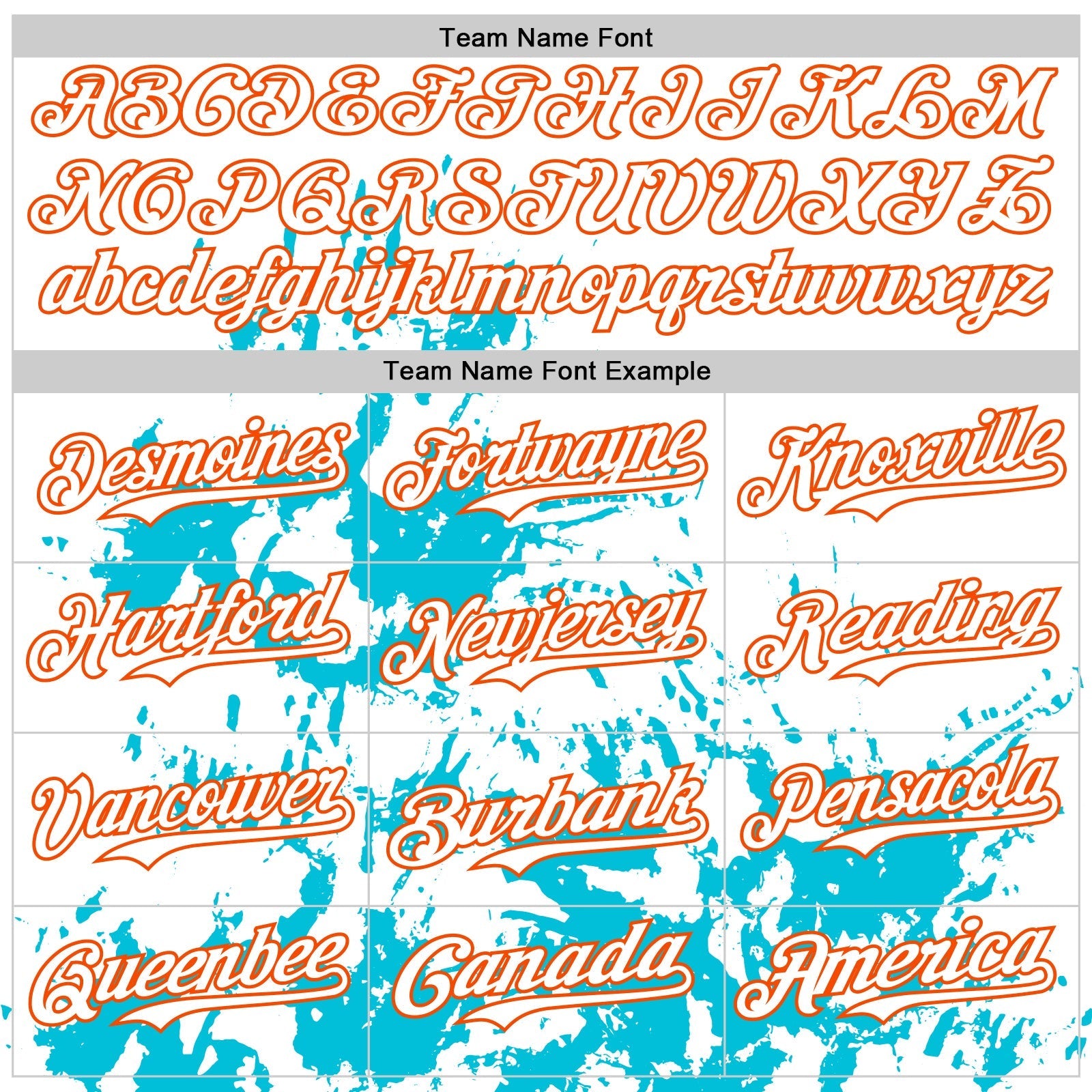 Custom White Orange-Lakes Blue Splatter Authentic Baseball Jersey baseball jersey product view 4