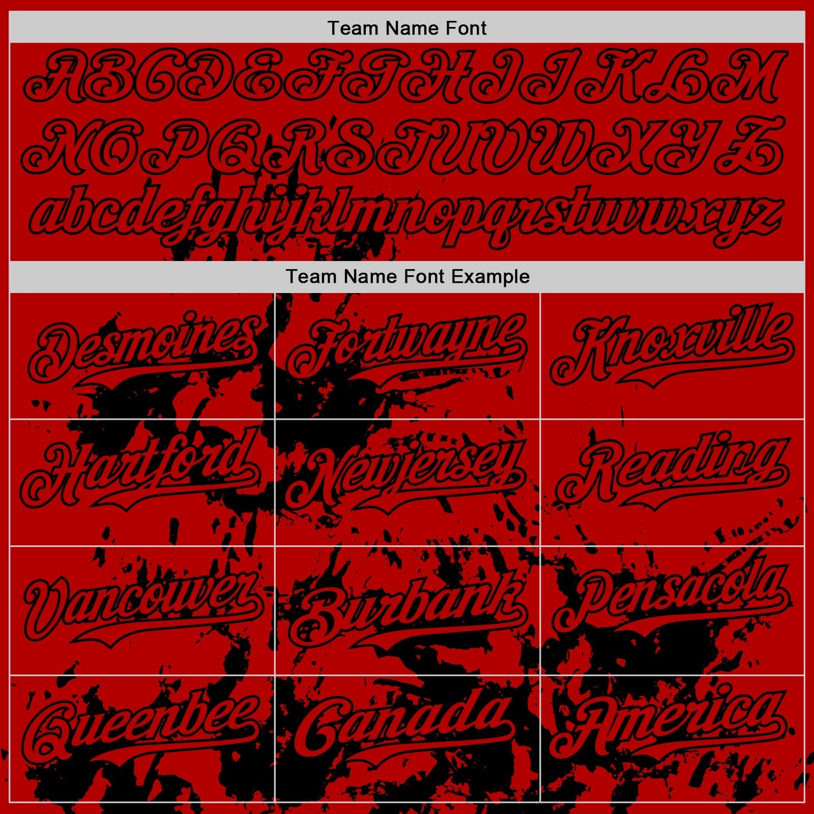 Custom Red Black Splatter Authentic Baseball Jersey baseball jersey product view 4