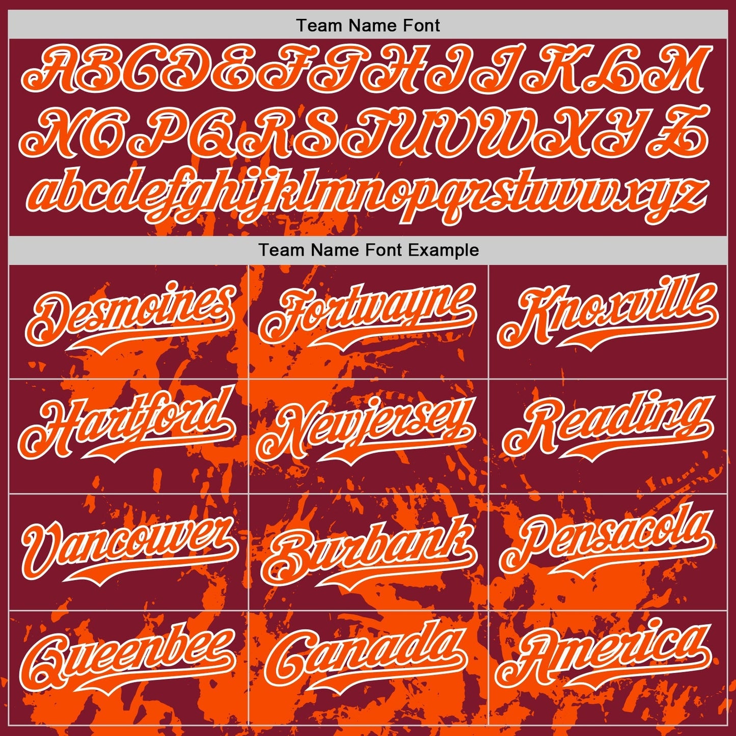 Custom Crimson Orange-White Splatter Authentic Baseball Jersey baseball jersey product view 4