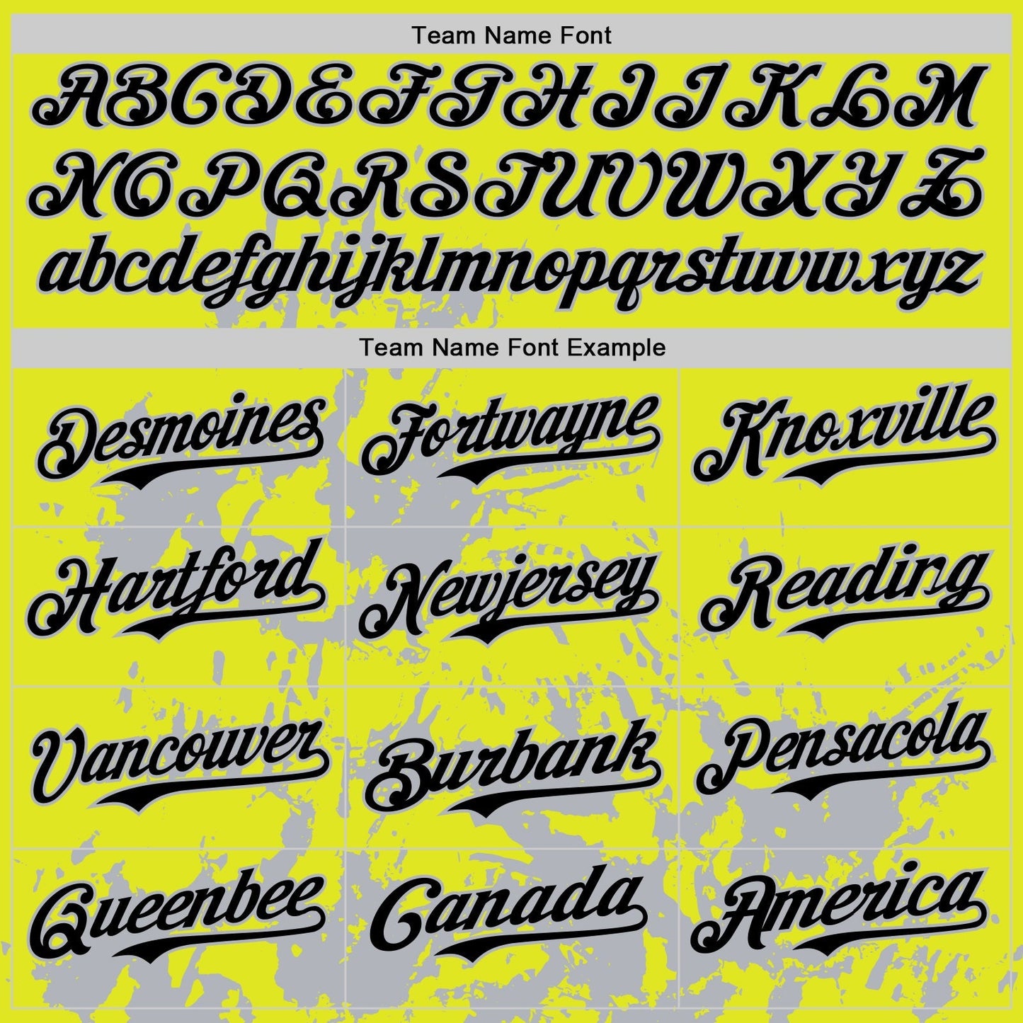 Custom Neon Yellow Black-Gray Splatter Authentic Baseball Jersey baseball jersey product view 4