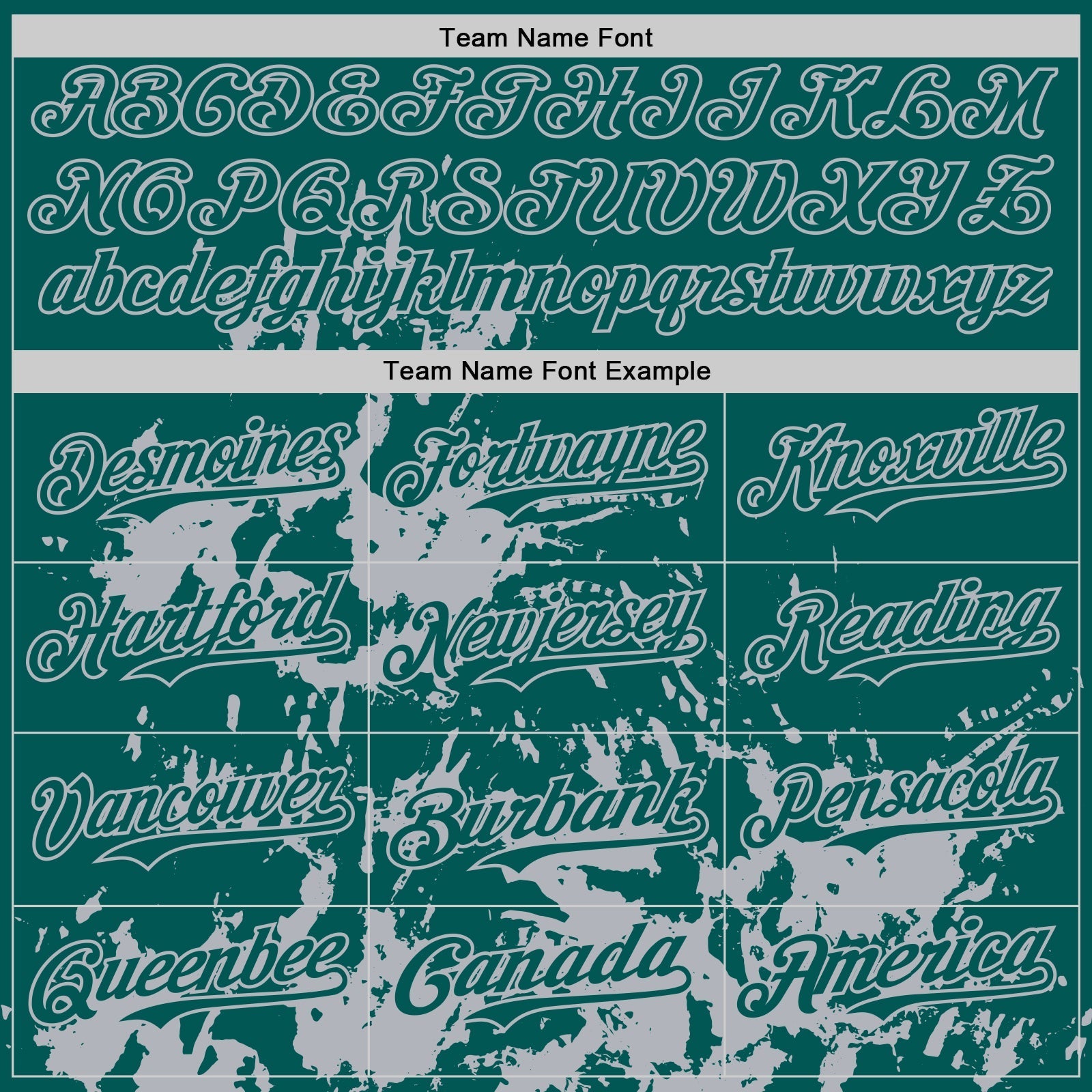 Custom Midnight Green Gray Splatter Authentic Baseball Jersey baseball jersey product view 4