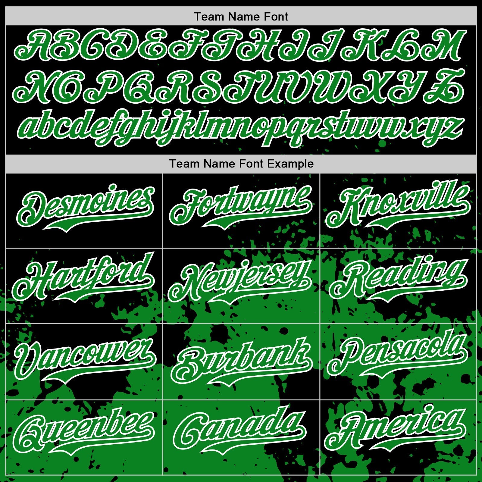 Custom Black Grass Green-White Abstract Splatter Grunge Authentic Baseball Jersey baseball jersey product view 4