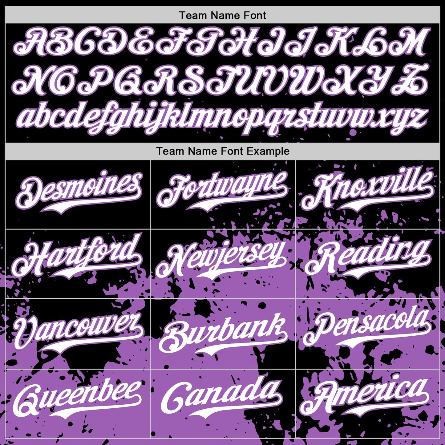 Custom Black White-Medium Purple Abstract Splatter Grunge Authentic Baseball Jersey baseball jersey product view 4