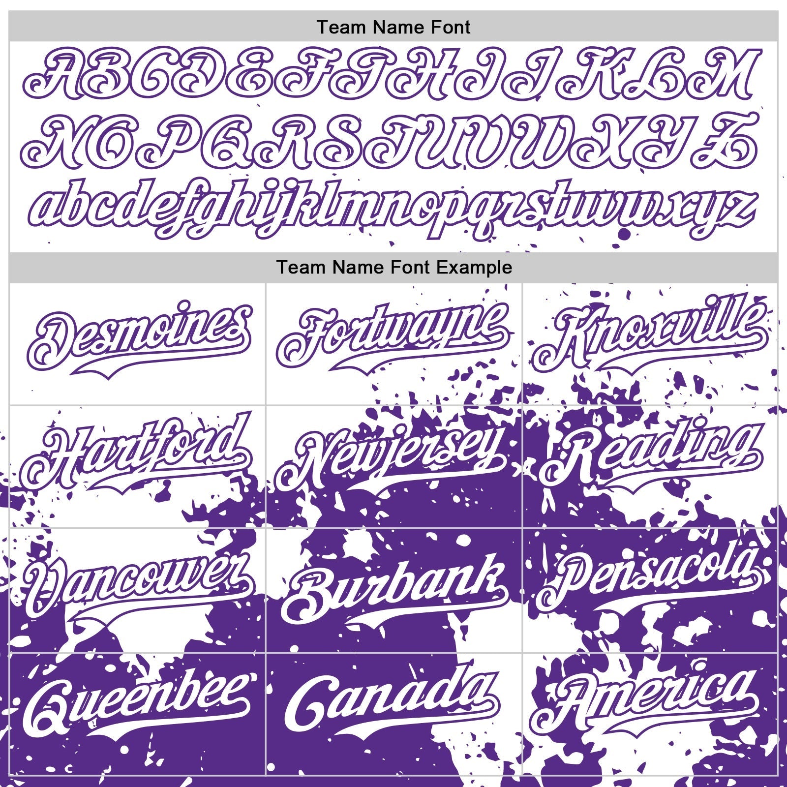 Custom White Purple Abstract Splatter Grunge Authentic Baseball Jersey baseball jersey product view 4