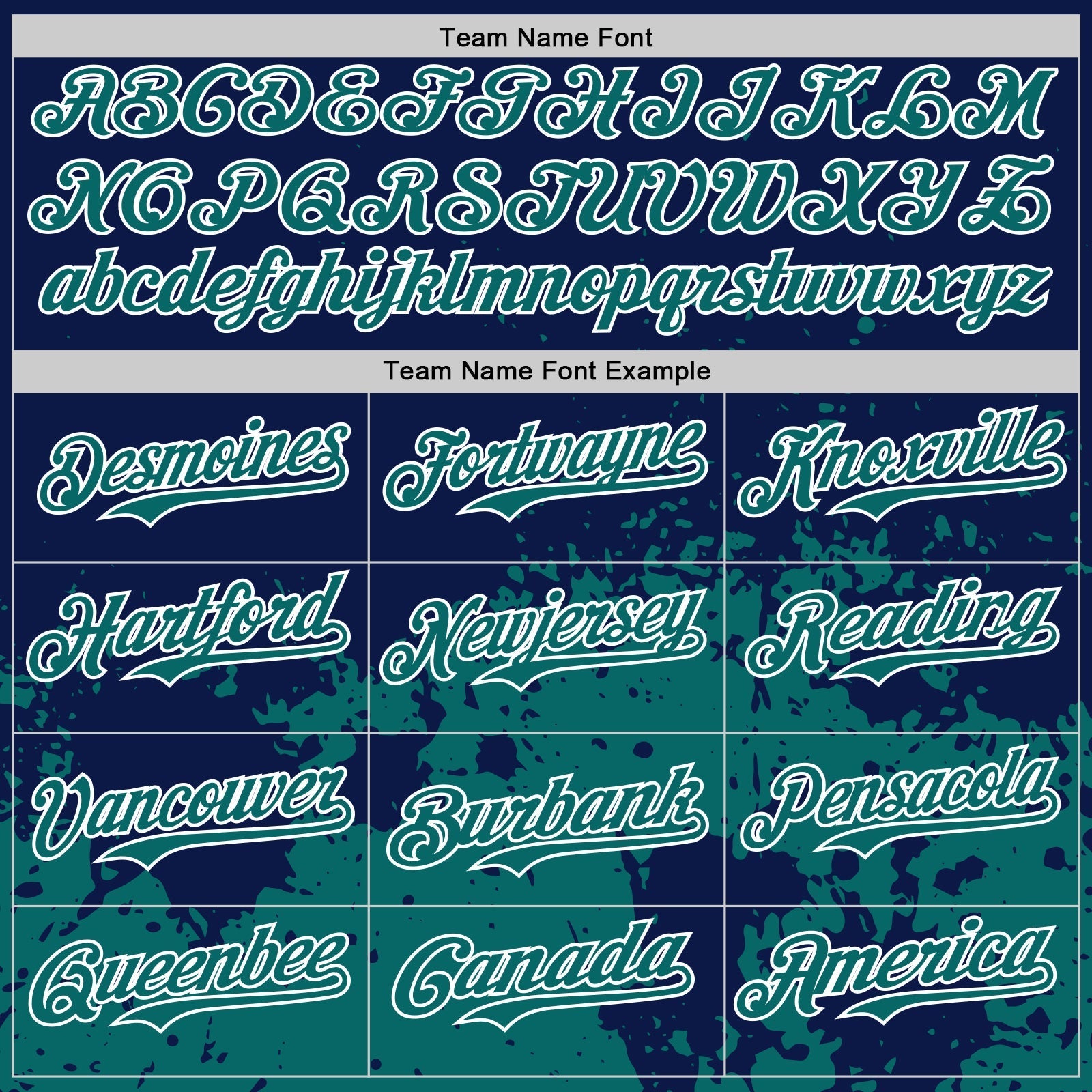 Custom Navy Teal-White Abstract Splatter Grunge Authentic Baseball Jersey baseball jersey product view 4