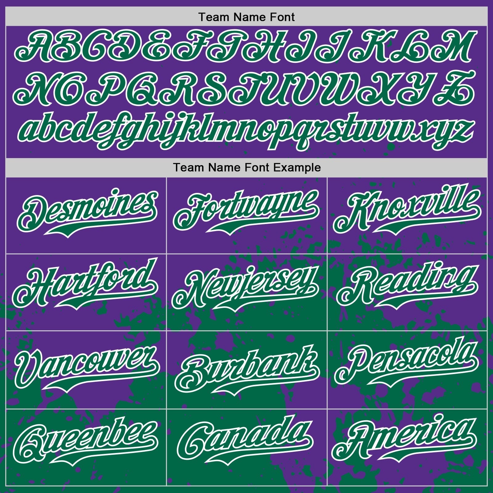 Custom Purple Kelly Green-White Abstract Splatter Grunge Authentic Baseball Jersey baseball jersey product view 4