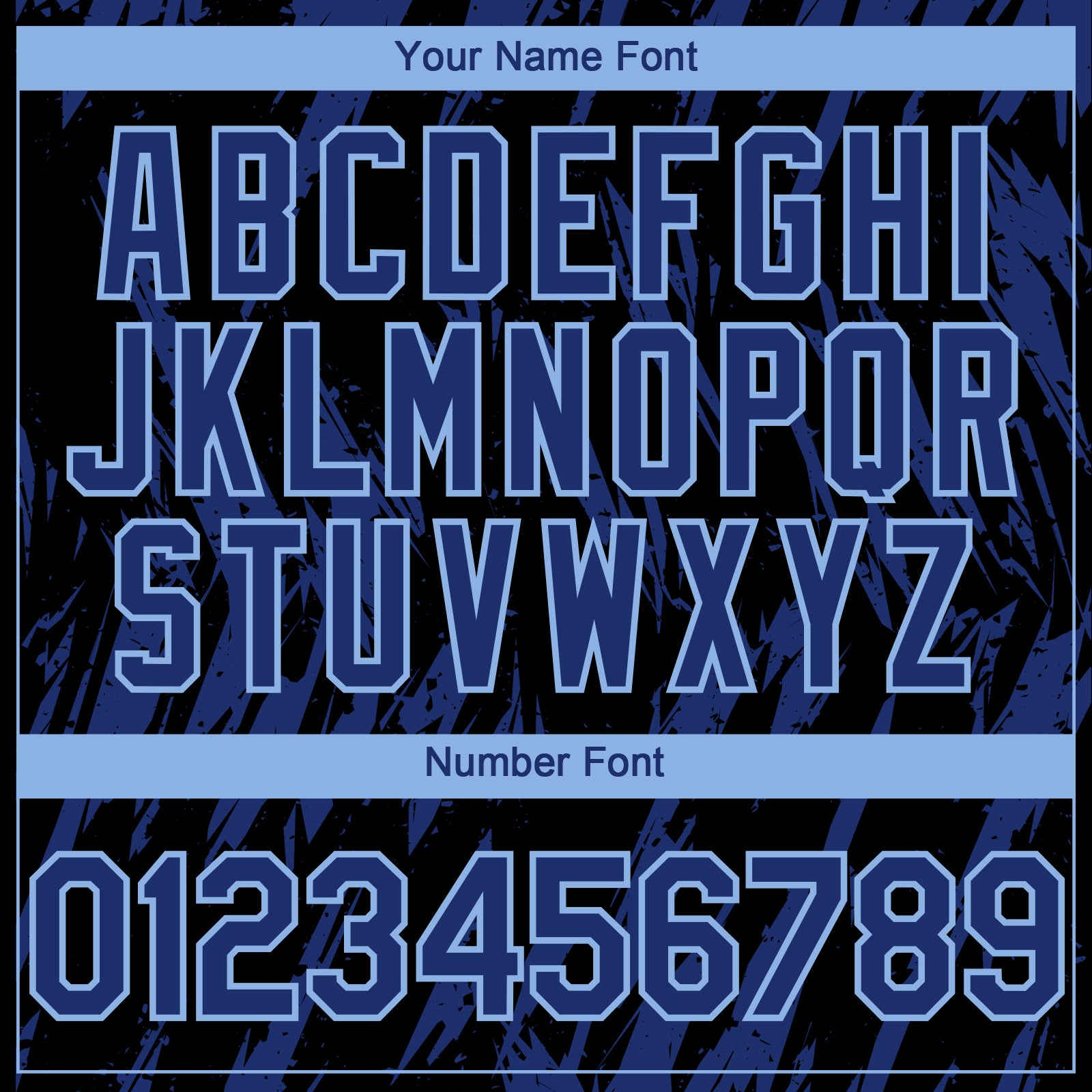 Custom Black Royal-Light Blue Splatter Torn Sharp Brush Stroke Authentic Baseball Jersey baseball jersey product view 5