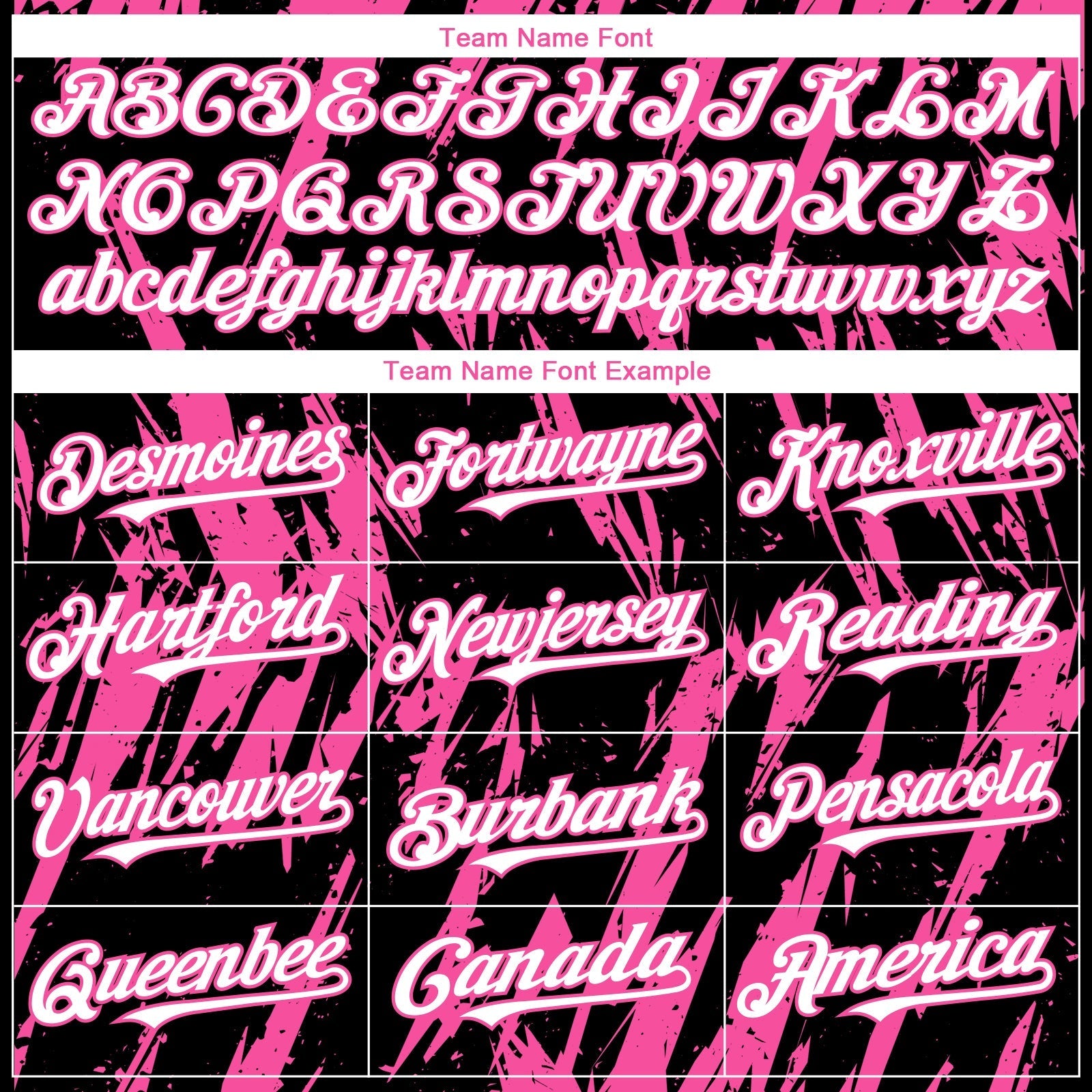 Custom Black White-Pink Splatter Torn Sharp Brush Stroke Authentic Baseball Jersey baseball jersey product view 4
