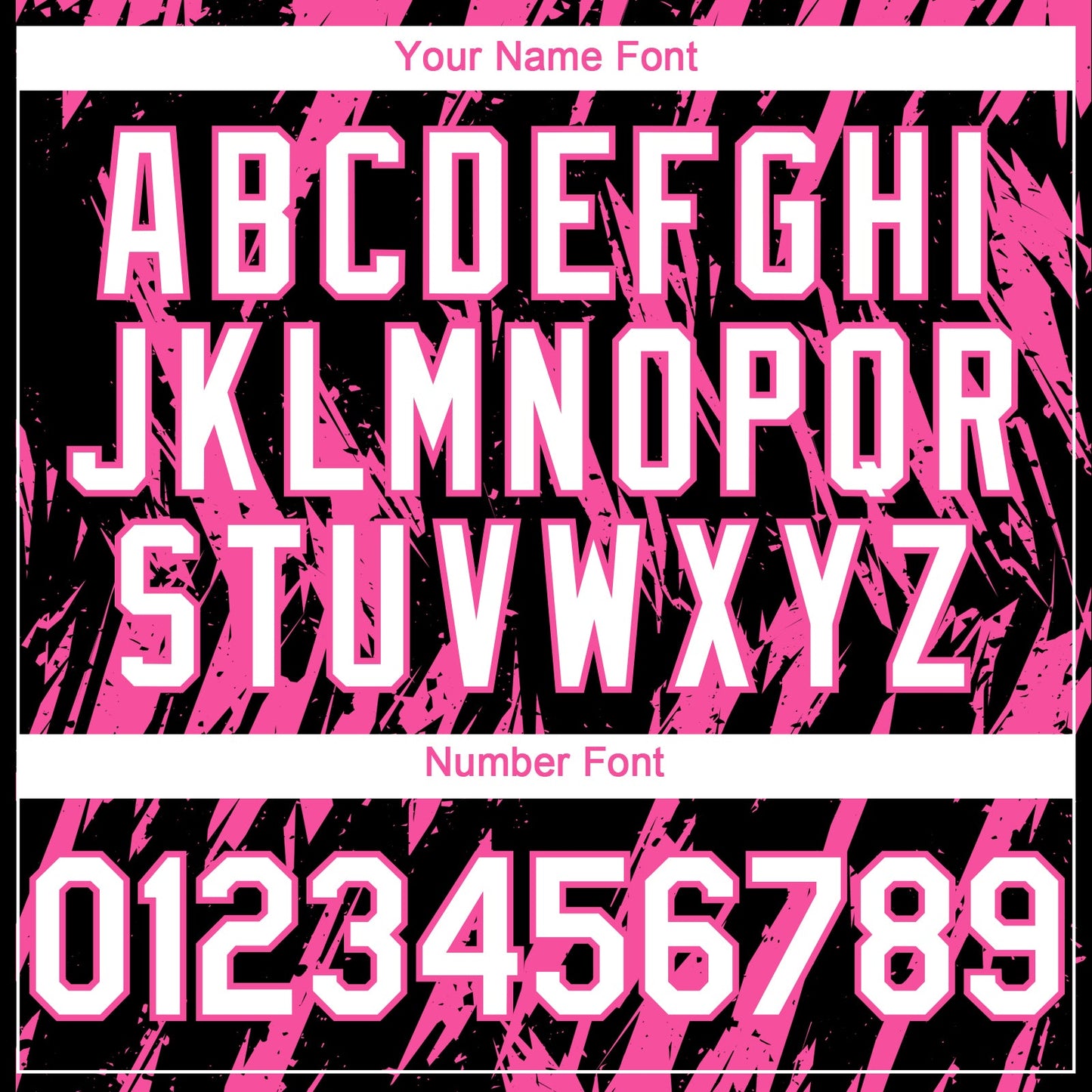 Custom Black White-Pink Splatter Torn Sharp Brush Stroke Authentic Baseball Jersey baseball jersey product view 5