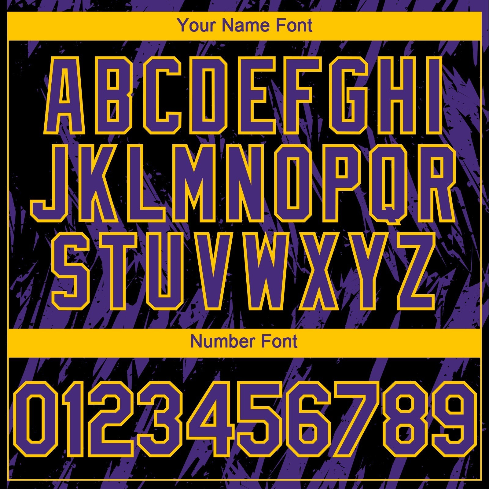 Custom Black Purple-Yellow Splatter Torn Sharp Brush Stroke Authentic Baseball Jersey baseball jersey product view 5