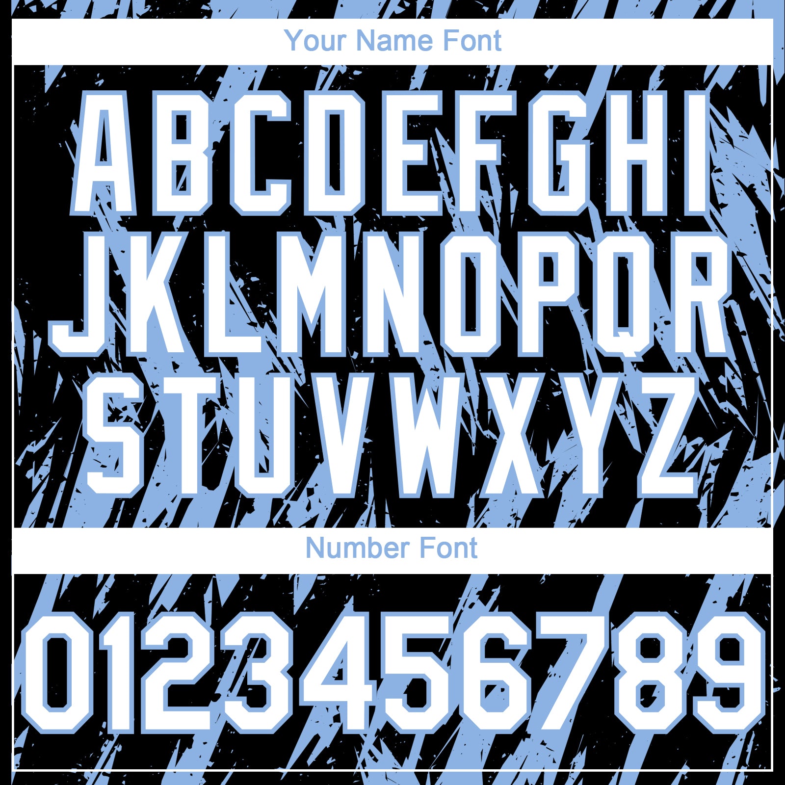 Custom Black White-Light Blue Splatter Torn Sharp Brush Stroke Authentic Baseball Jersey baseball jersey product view 5