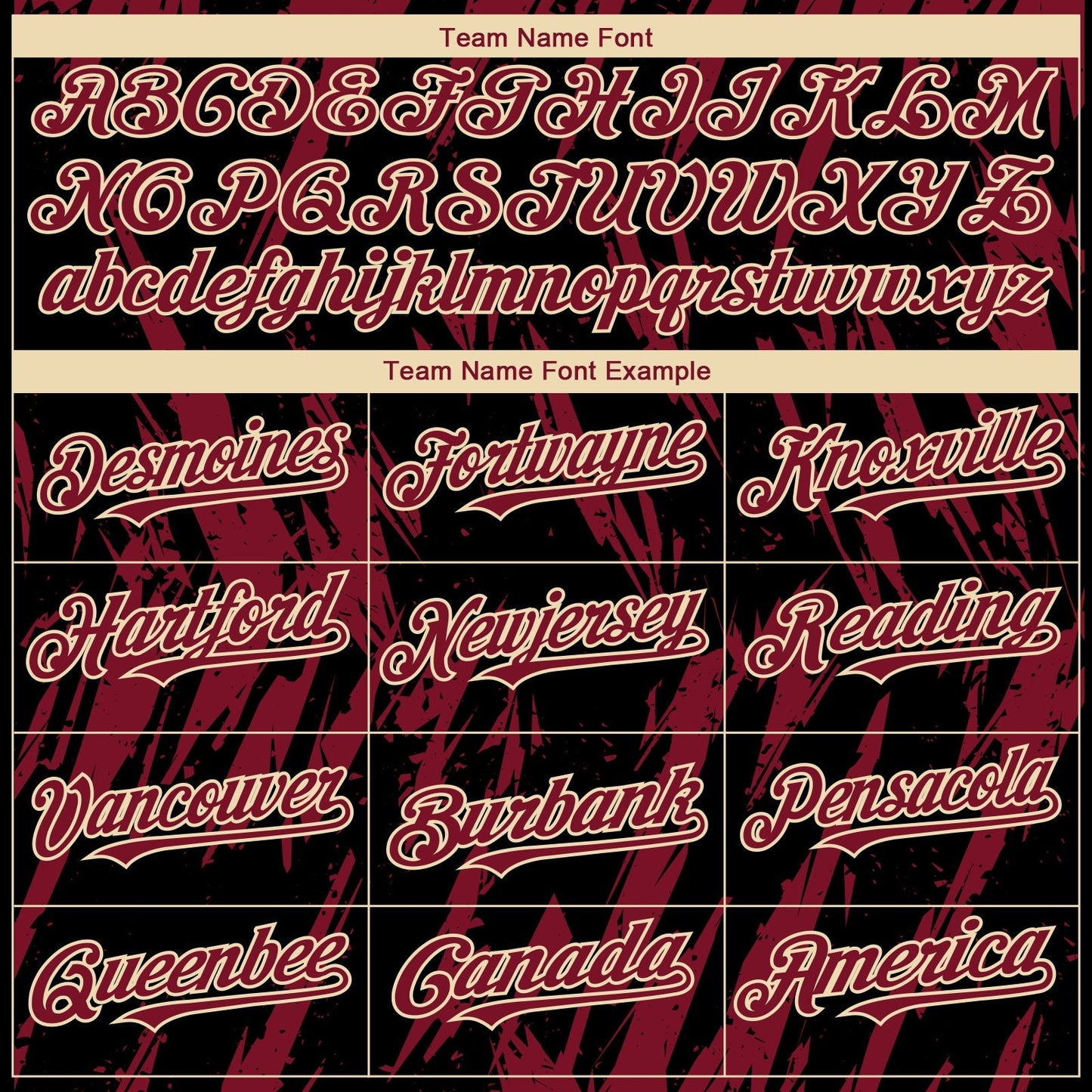 Custom Black Crimson-Cream Splatter Torn Sharp Brush Stroke Authentic Baseball Jersey baseball jersey product view 4
