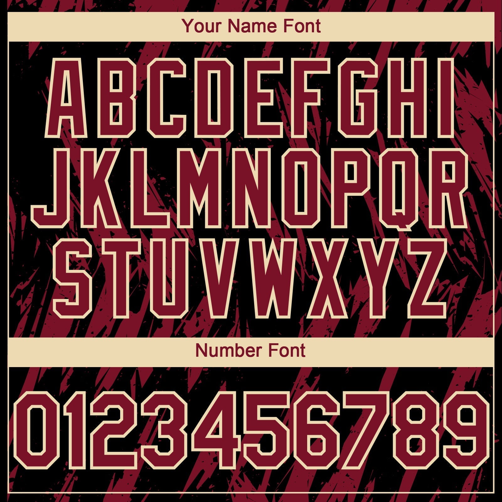Custom Black Crimson-Cream Splatter Torn Sharp Brush Stroke Authentic Baseball Jersey baseball jersey product view 5