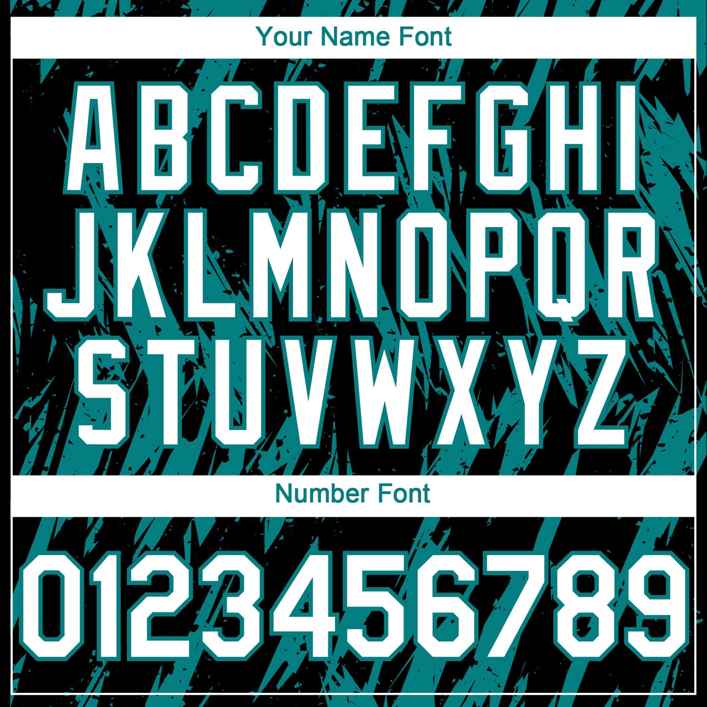 Custom Black White-Teal Splatter Torn Sharp Brush Stroke Authentic Baseball Jersey baseball jersey product view 5