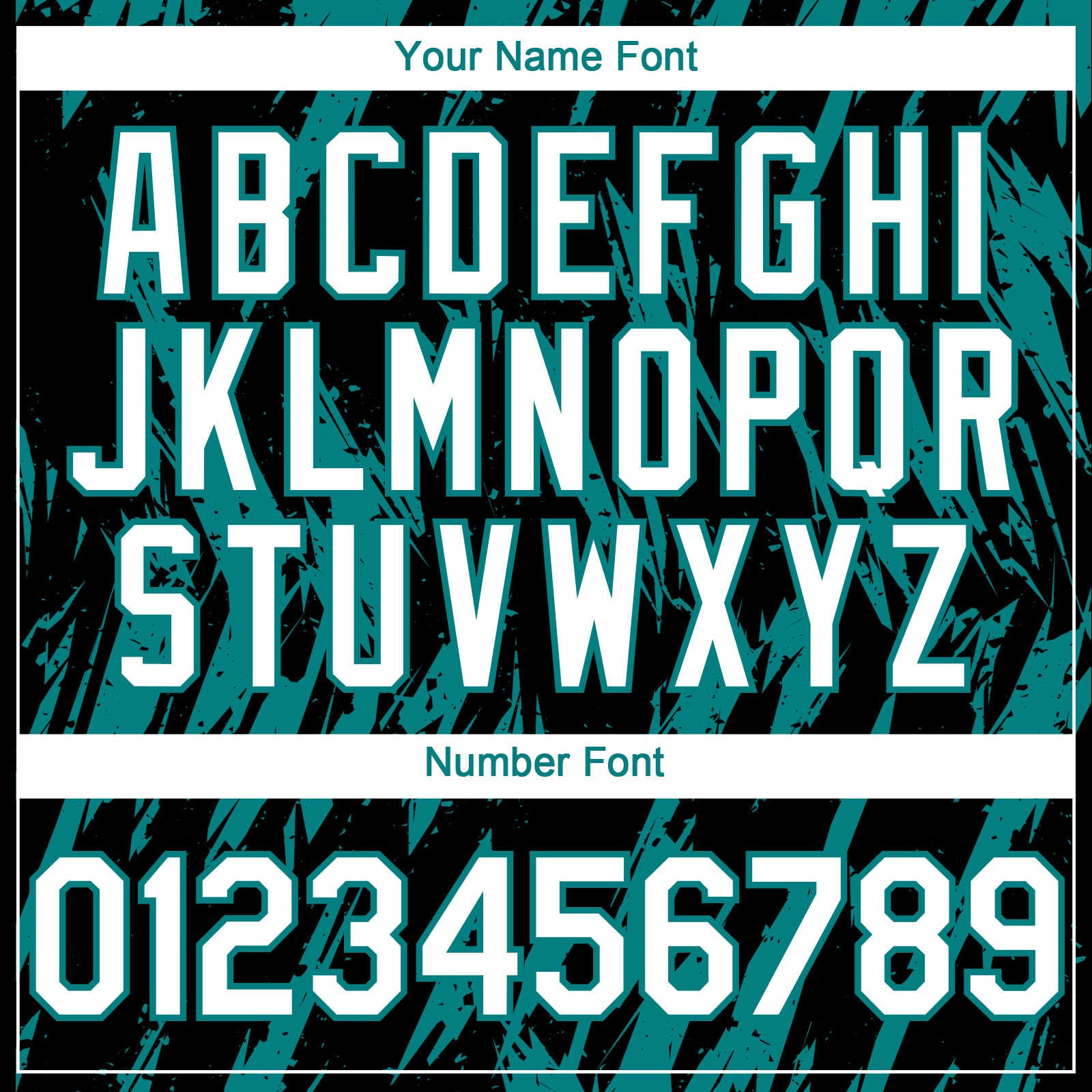 Custom Black White-Teal Splatter Torn Sharp Brush Stroke Authentic Baseball Jersey baseball jersey product view 5