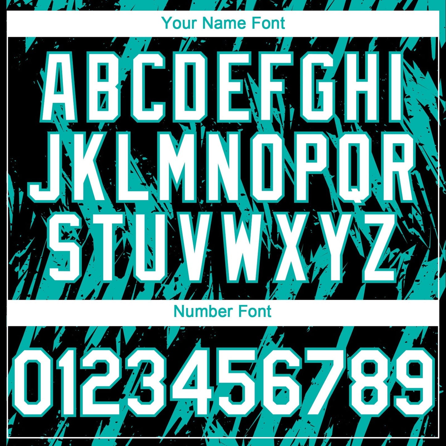 Custom Black White-Aqua Splatter Torn Sharp Brush Stroke Authentic Baseball Jersey baseball jersey product view 5