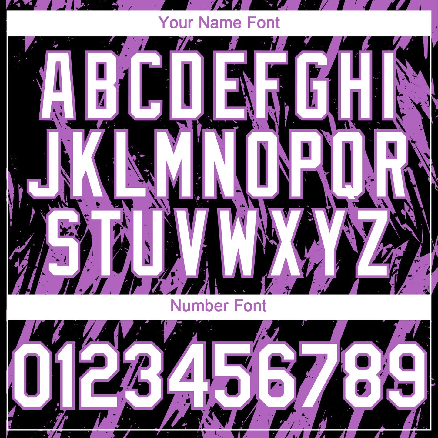 Custom Black White-Medium Purple Splatter Torn Sharp Brush Stroke Authentic Baseball Jersey baseball jersey product view 5