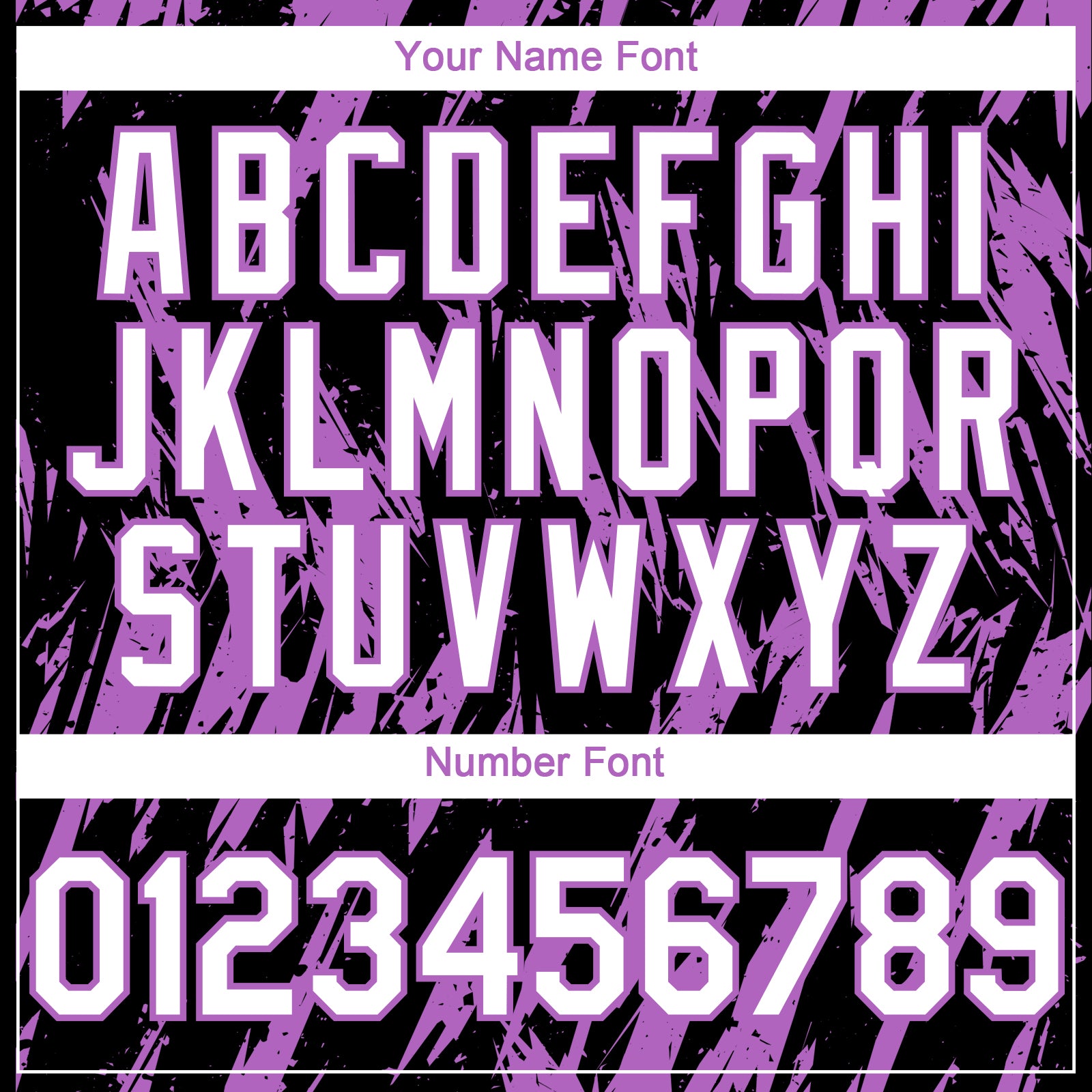 Custom Black White-Medium Purple Splatter Torn Sharp Brush Stroke Authentic Baseball Jersey baseball jersey product view 5