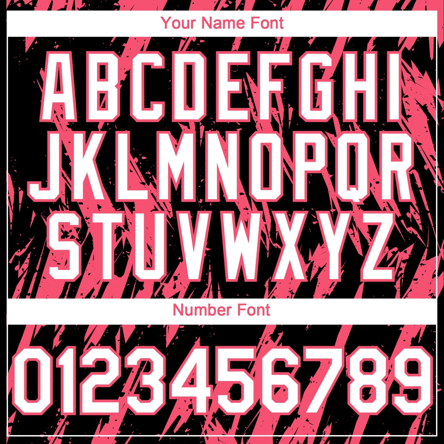 Custom Black White-Neon Pink Splatter Torn Sharp Brush Stroke Authentic Baseball Jersey baseball jersey product view 5