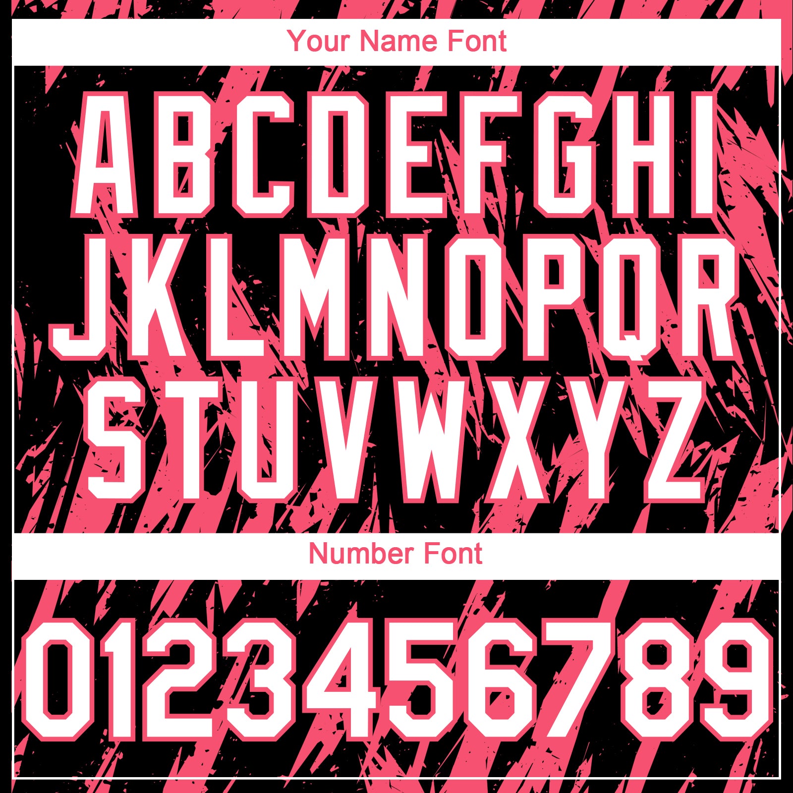 Custom Black White-Neon Pink Splatter Torn Sharp Brush Stroke Authentic Baseball Jersey baseball jersey product view 5