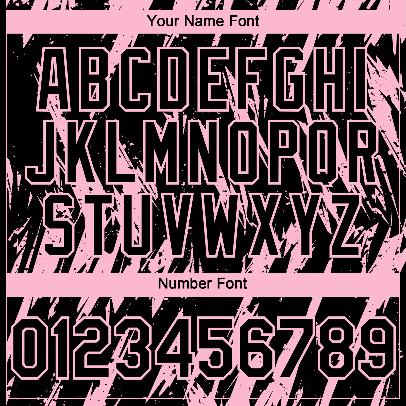 Custom Black Light Pink Splatter Torn Sharp Brush Stroke Authentic Baseball Jersey baseball jersey product view 5