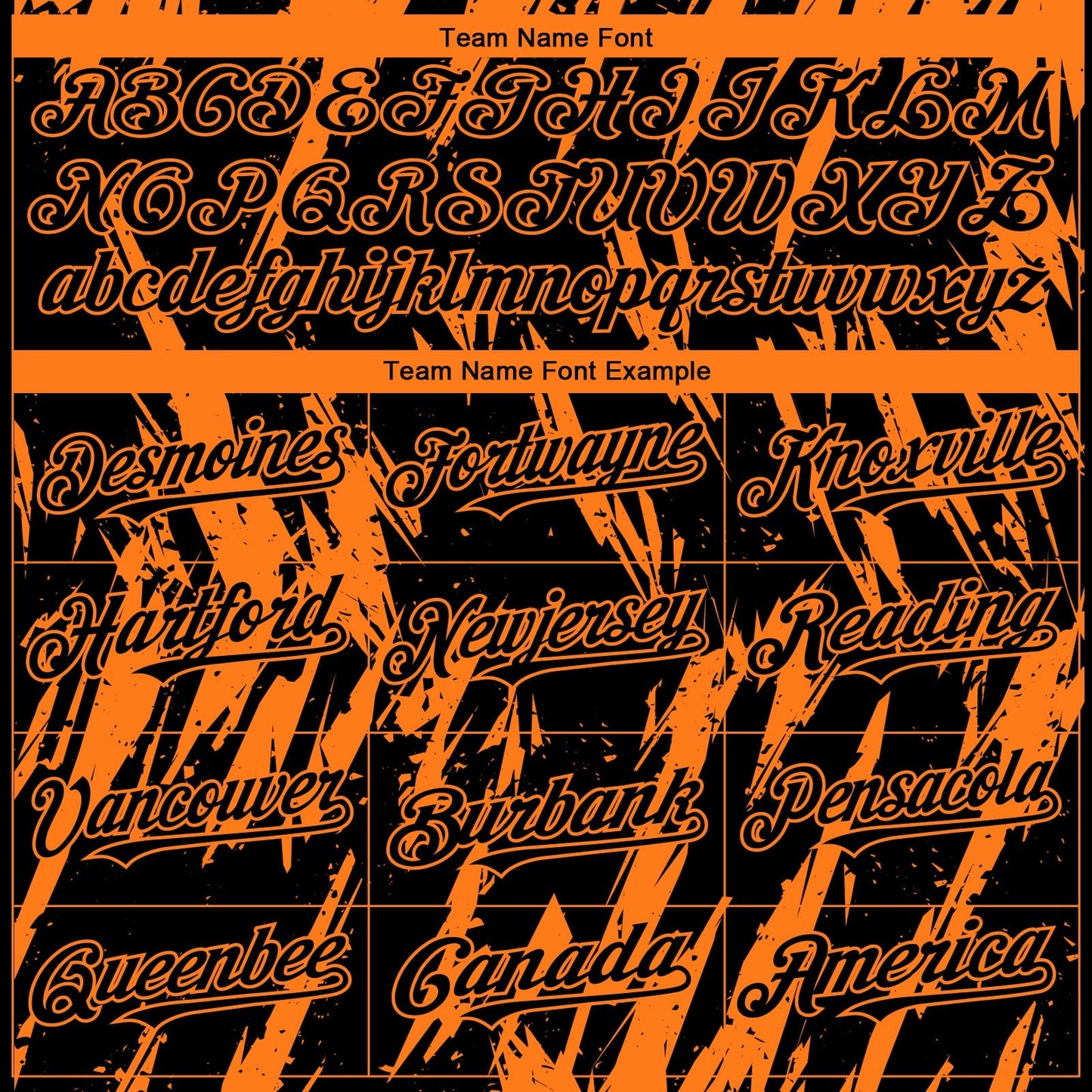 Custom Black Bay Orange Splatter Torn Sharp Brush Stroke Authentic Baseball Jersey baseball jersey product view 4