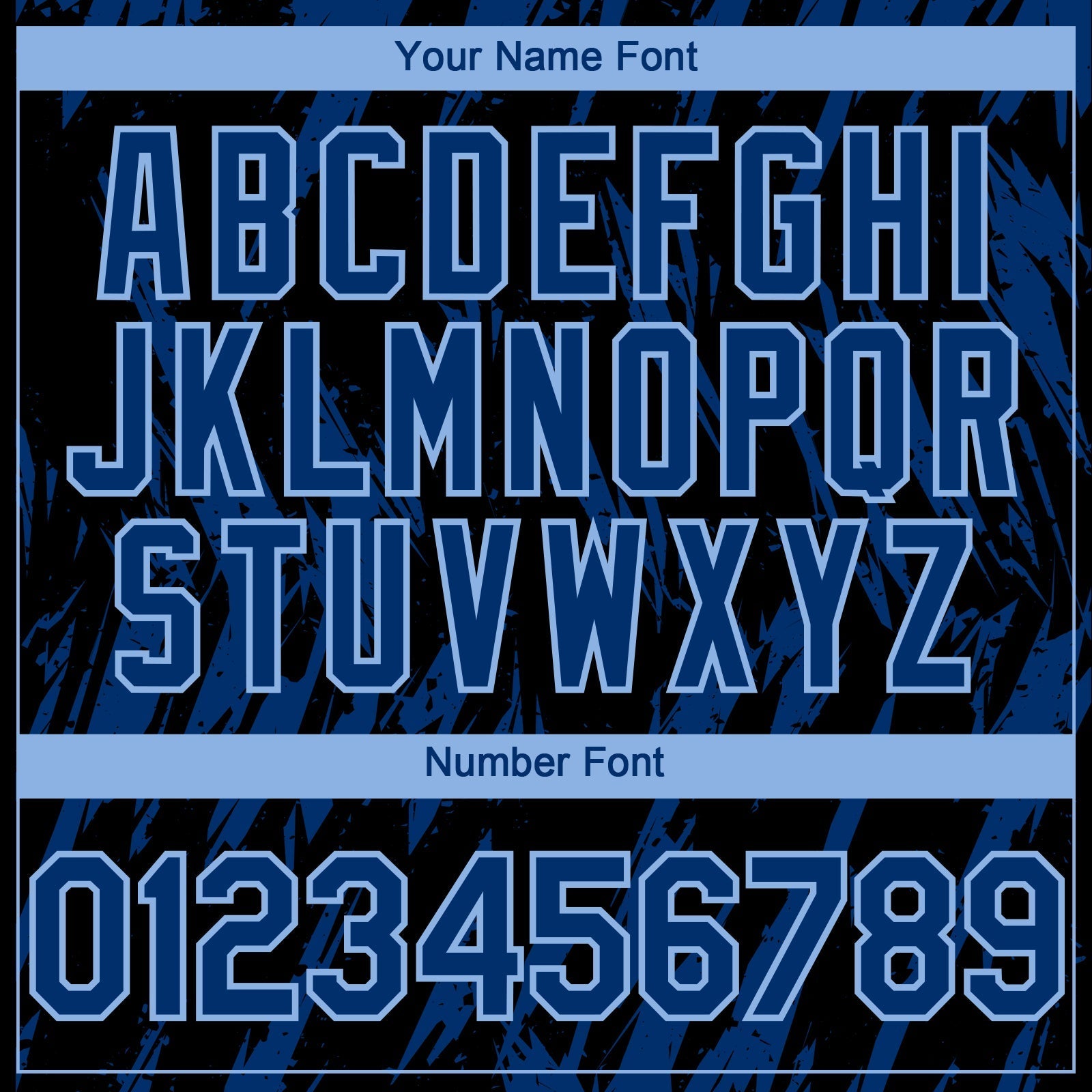 Custom Black US Navy Blue-Light Blue Splatter Torn Sharp Brush Stroke Authentic Baseball Jersey baseball jersey product view 5
