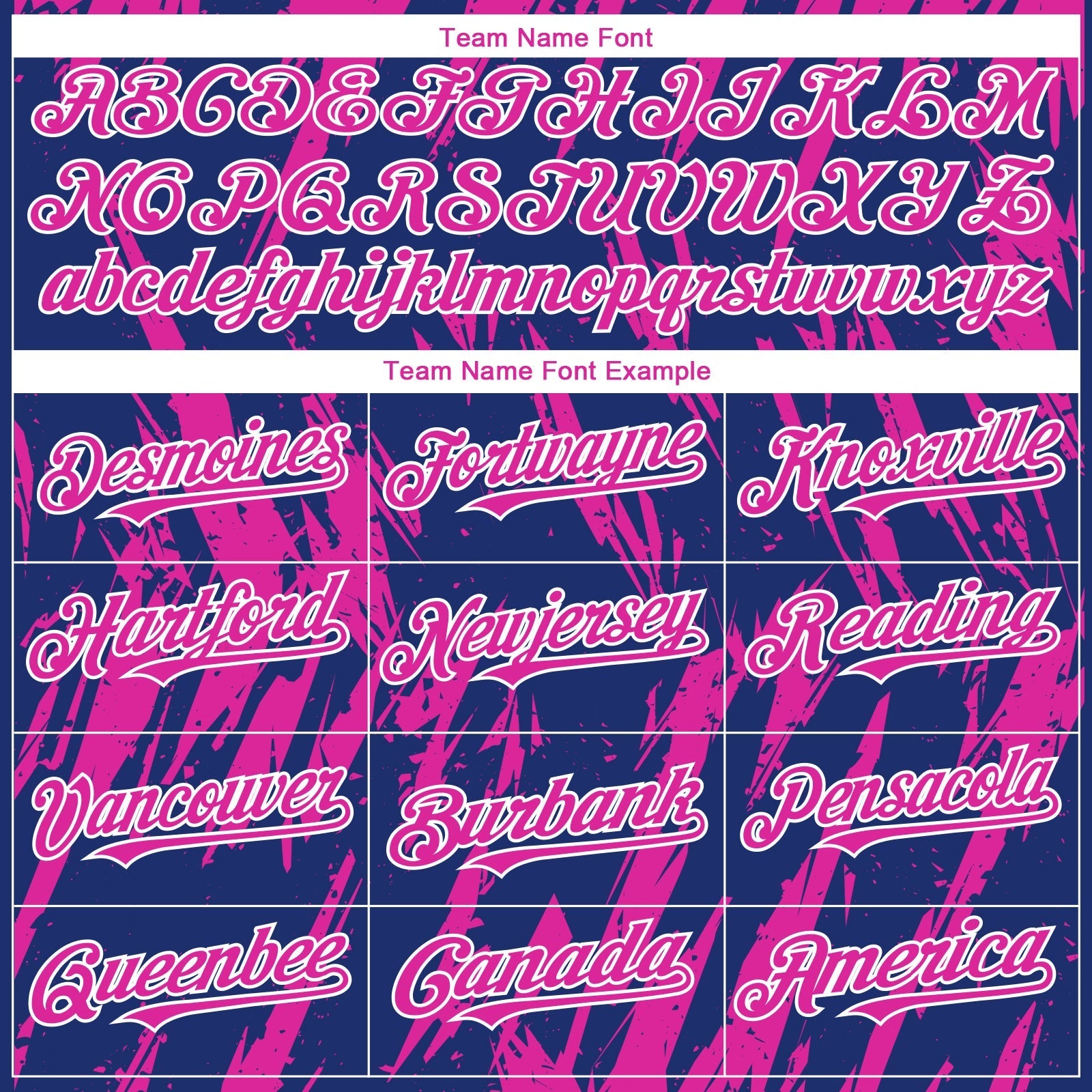 Custom Royal Deep Pink-White Splatter Torn Sharp Brush Stroke Authentic Baseball Jersey baseball jersey product view 4