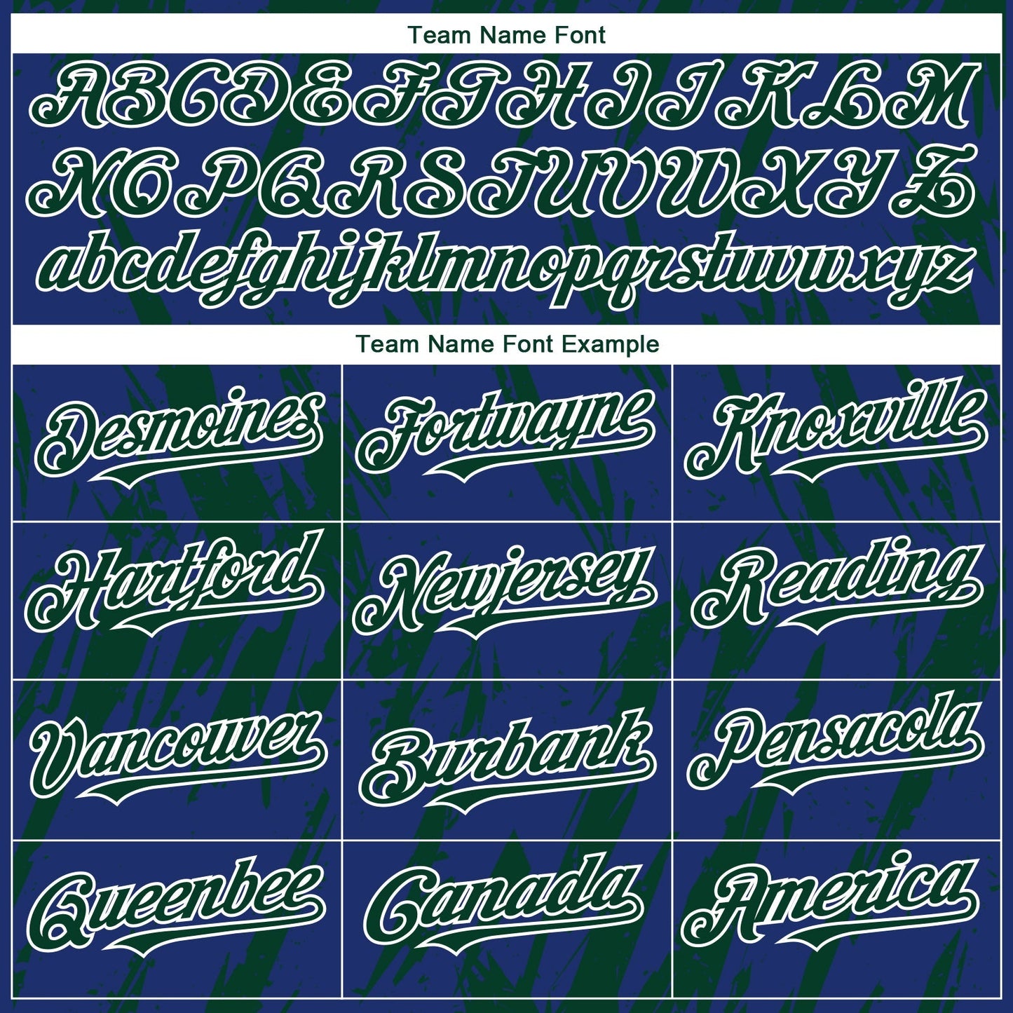 Custom Royal Green-White Splatter Torn Sharp Brush Stroke Authentic Baseball Jersey baseball jersey product view 4