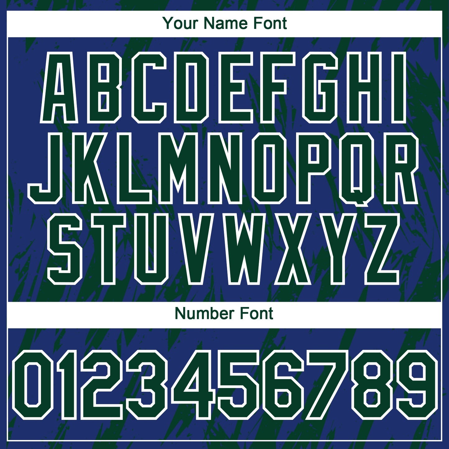 Custom Royal Green-White Splatter Torn Sharp Brush Stroke Authentic Baseball Jersey baseball jersey product view 5