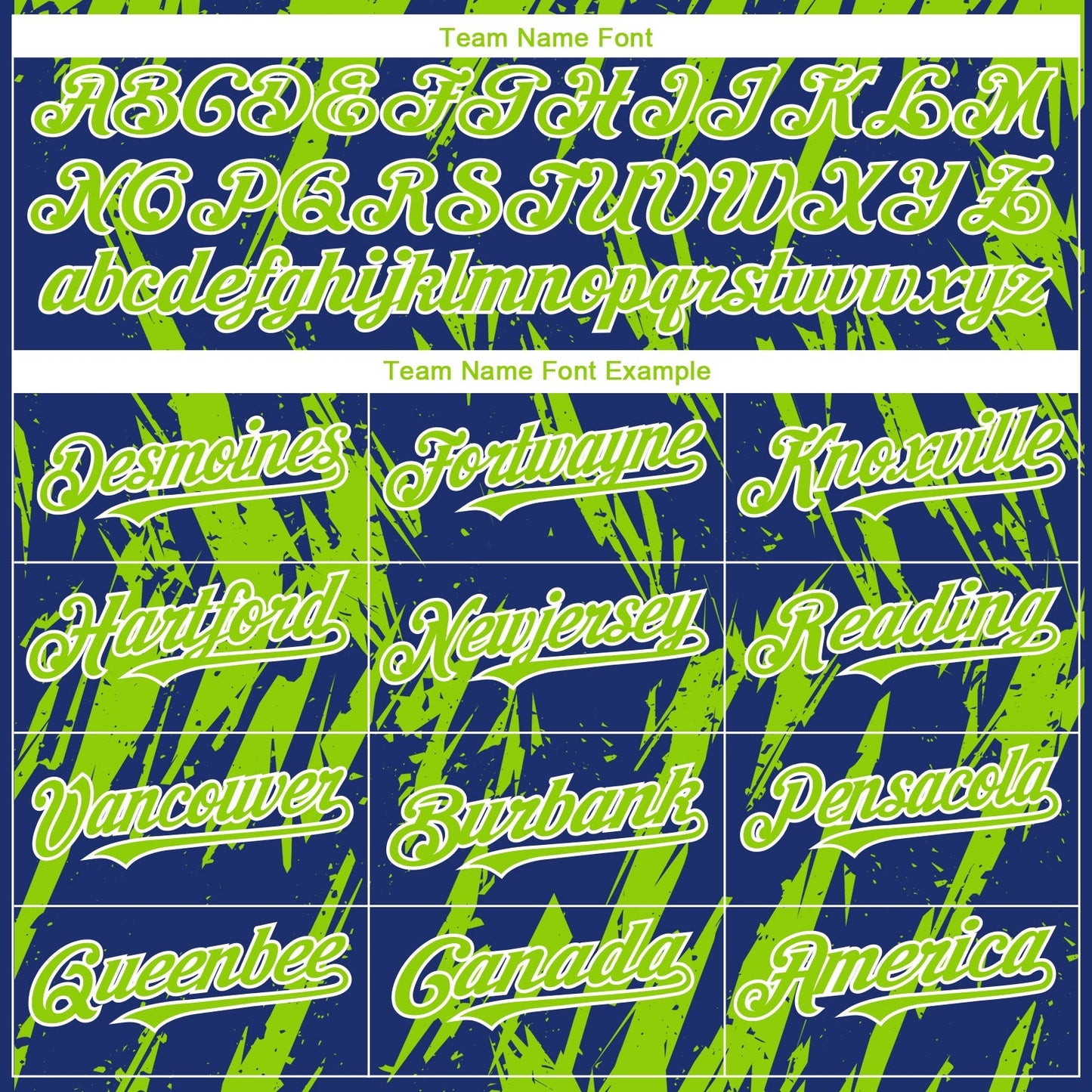 Custom Royal Neon Green-White Splatter Torn Sharp Brush Stroke Authentic Baseball Jersey baseball jersey product view 4
