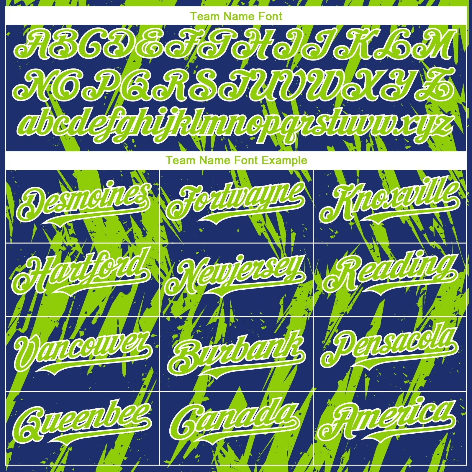 Custom Royal Neon Green-White Splatter Torn Sharp Brush Stroke Authentic Baseball Jersey baseball jersey product view 4